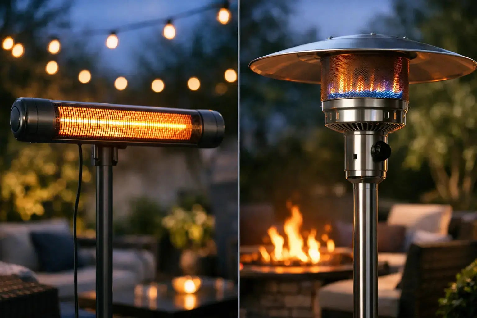 Electric vs Gas Patio Heater - Which Is Best?