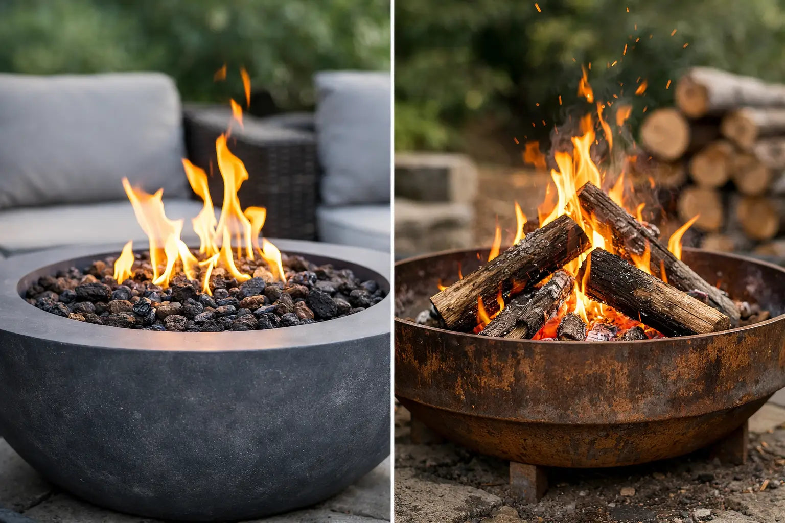 Gas vs Wood Fire Pit: Which Fits Best?