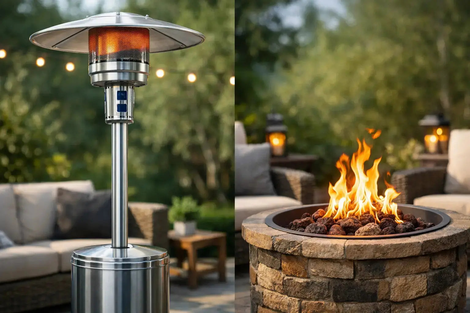 Patio Heater vs Fire Pit: Which Fits Best?