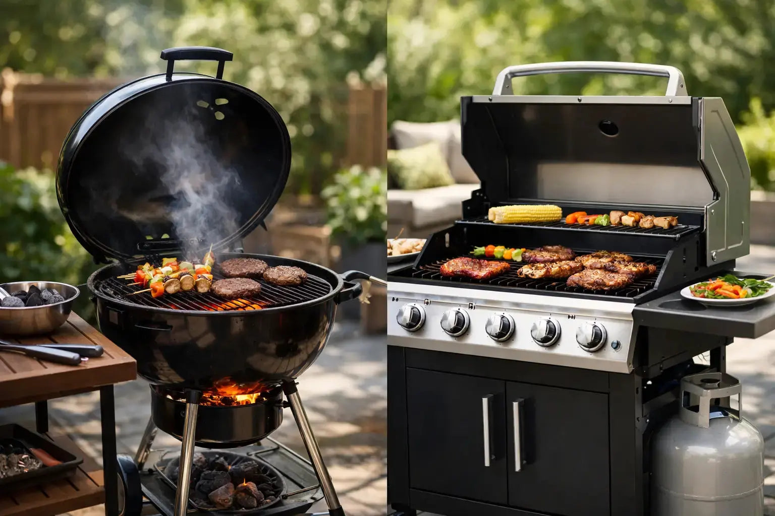 Charcoal Grill vs Gas Grill: Which Fits Your Patio?