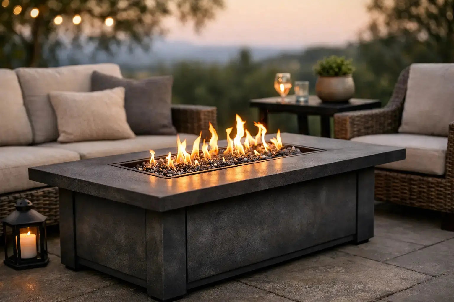 How to Choose a Propane Fire Table