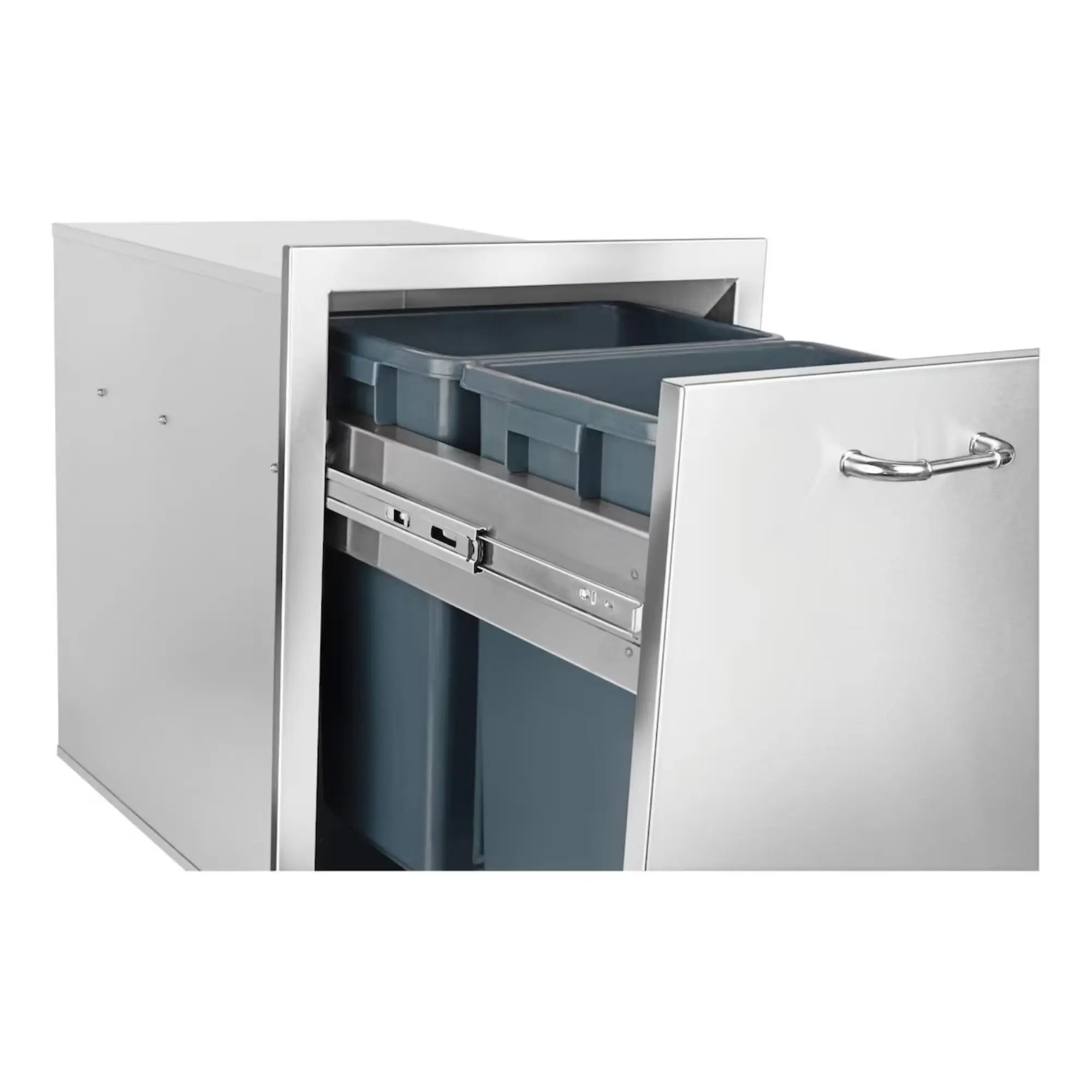 Bull Double Trash Drawer – ½" Reveal Bull
