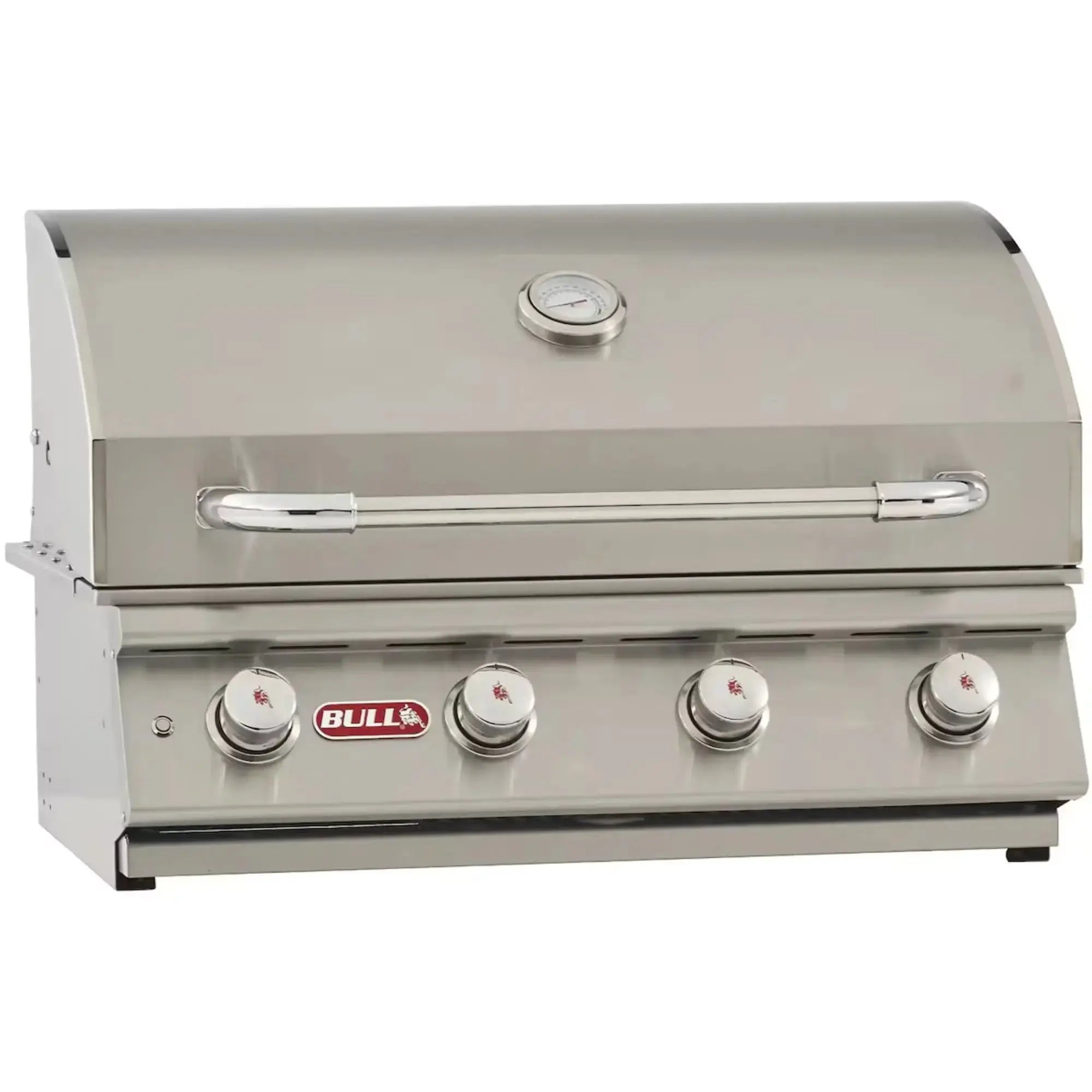 Bull Lonestar Select 30-Inch 4-Burner Built-In Gas Grill with Interior Lights Bull