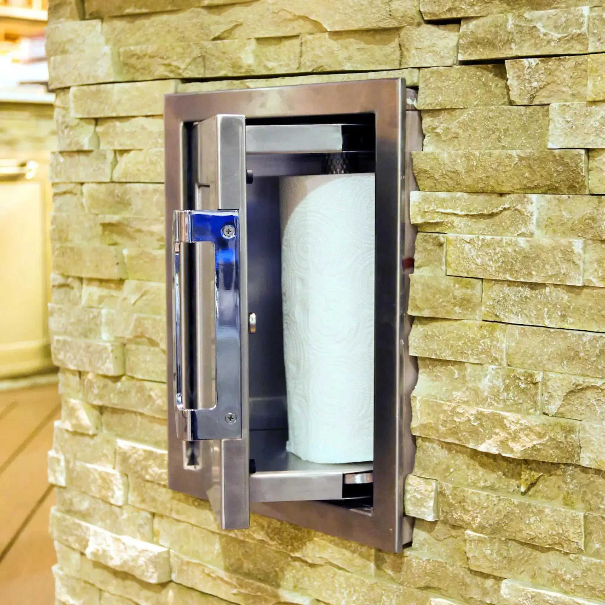Hestan 16-Inch Outdoor Kitchen Paper Towel Dispenser Hestan