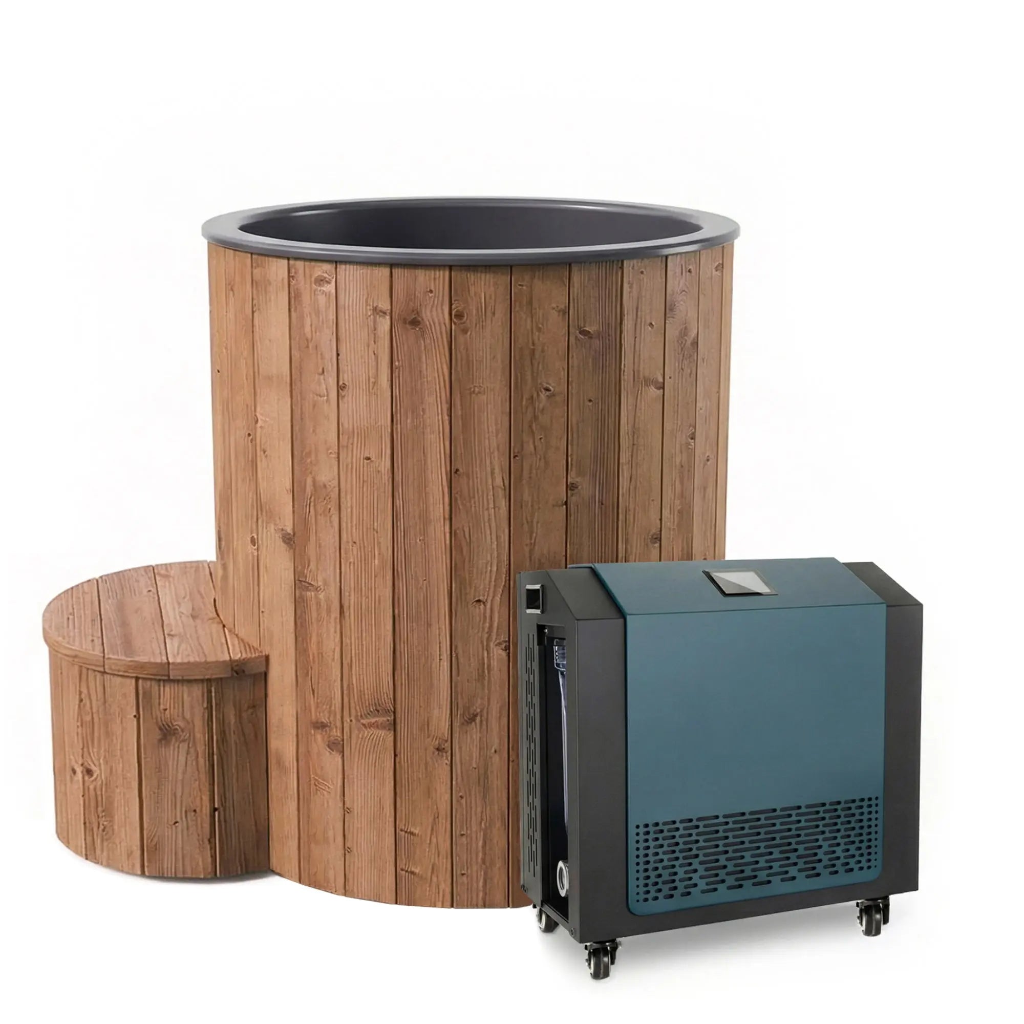 SaunaLife Model S1C Cold/Hot Immersion Tub with Combination Chiller/Heater Package SaunaLife