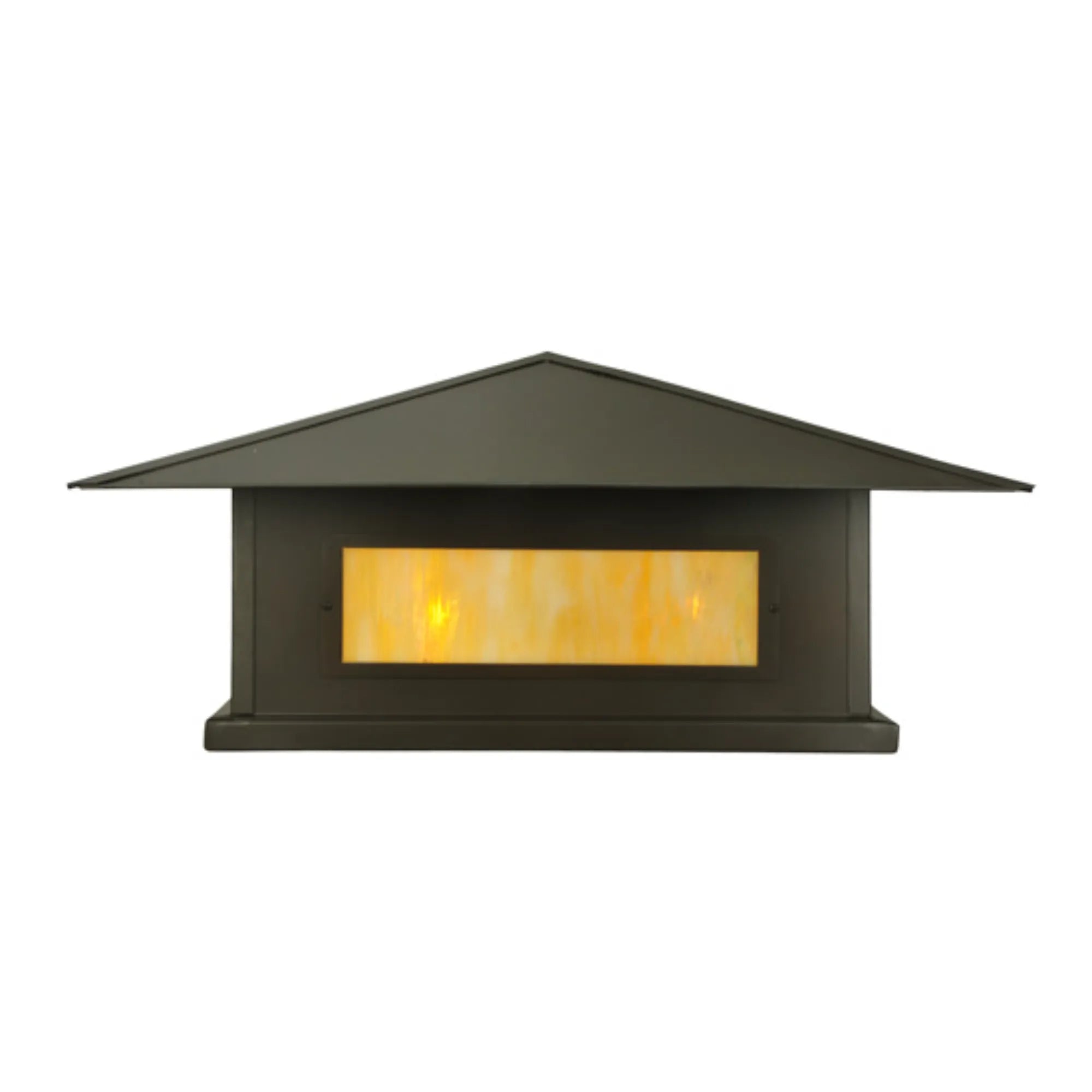 32"Sq Seneca Stepping Stone Pier Mount – Timeless Bronze – Wet-Rated – Meyda Lighting