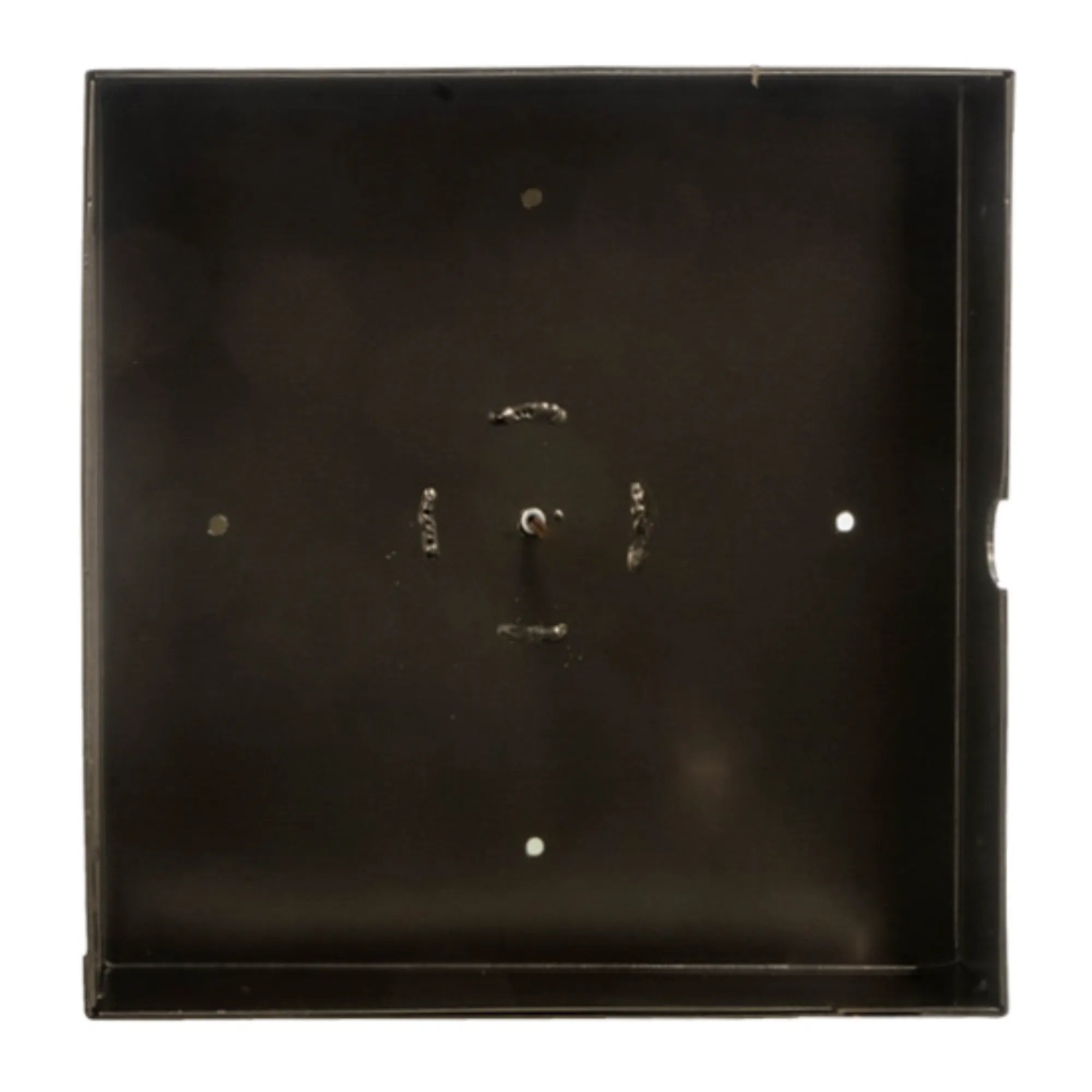 14"Sq Quadrato Campbell Pier Mount – Oil Rubbed Bronze – Clear Glass – Wet-Rated – Meyda Lighting
