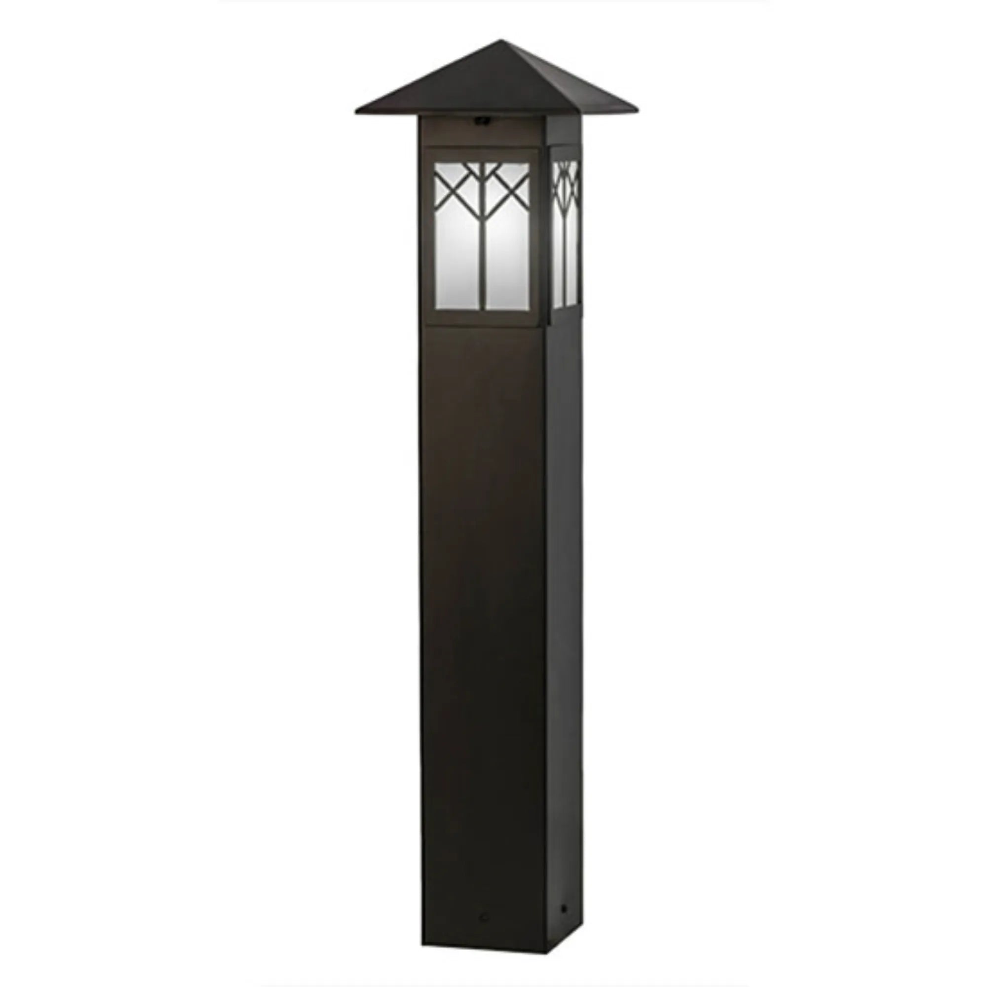 48" High Cumberland Bollard – Exterior Oil Rubbed Bronze – Wet-Rated – Meyda Lighting