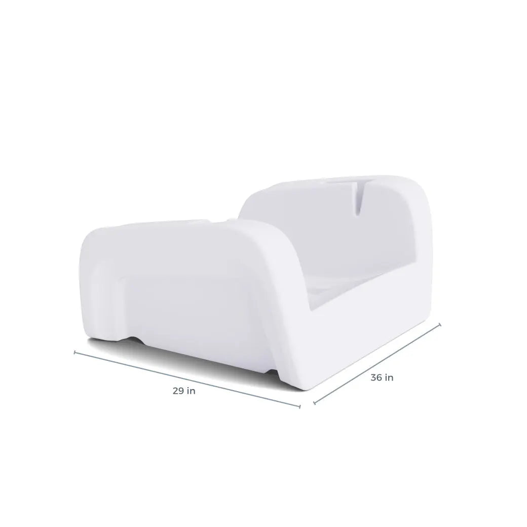 Ledge Lounger Signature Chaise Armrest Console Resin In-Pool Armrest - view 9