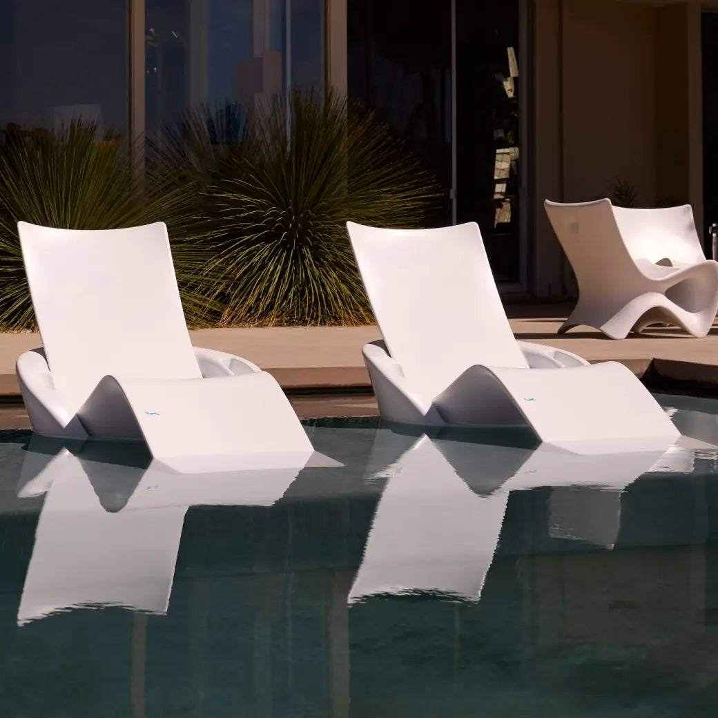 Ledge Lounger Autograph Chaise Armrest Console Resin In-Pool Armrest - view 2