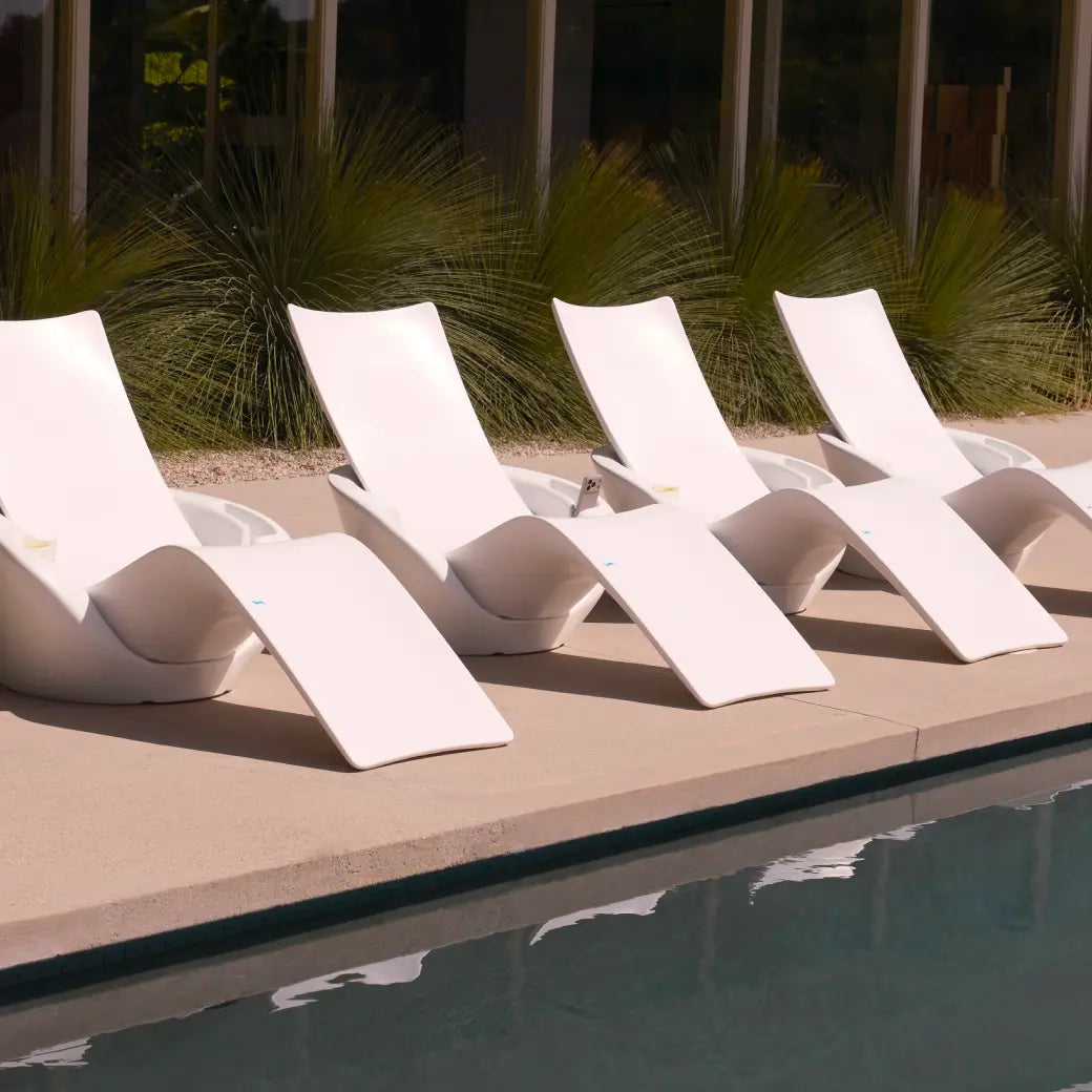 Ledge Lounger Autograph Chaise Armrest Console Resin In-Pool Armrest - view 3