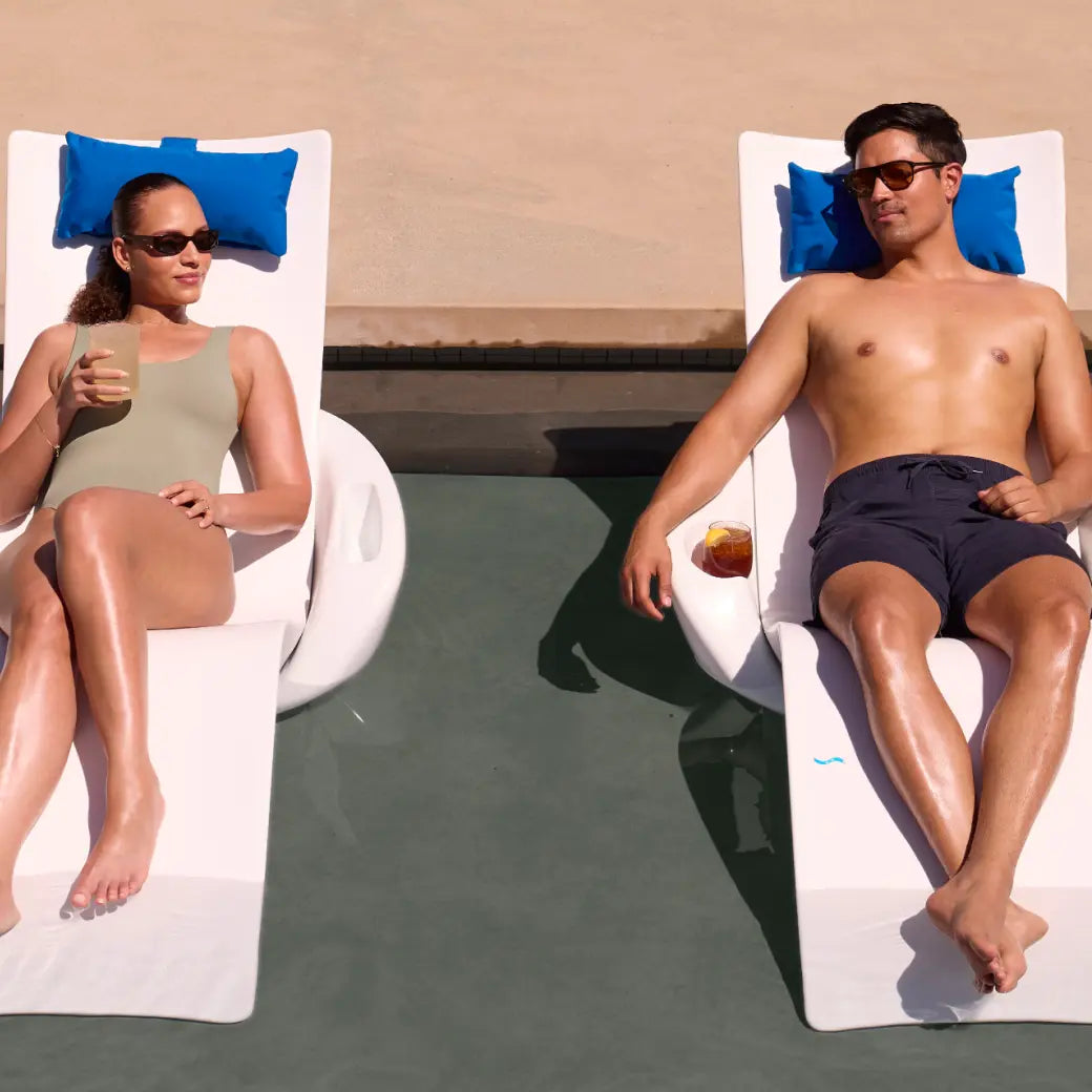 Ledge Lounger Autograph Chaise Armrest Console Resin In-Pool Armrest - view 5