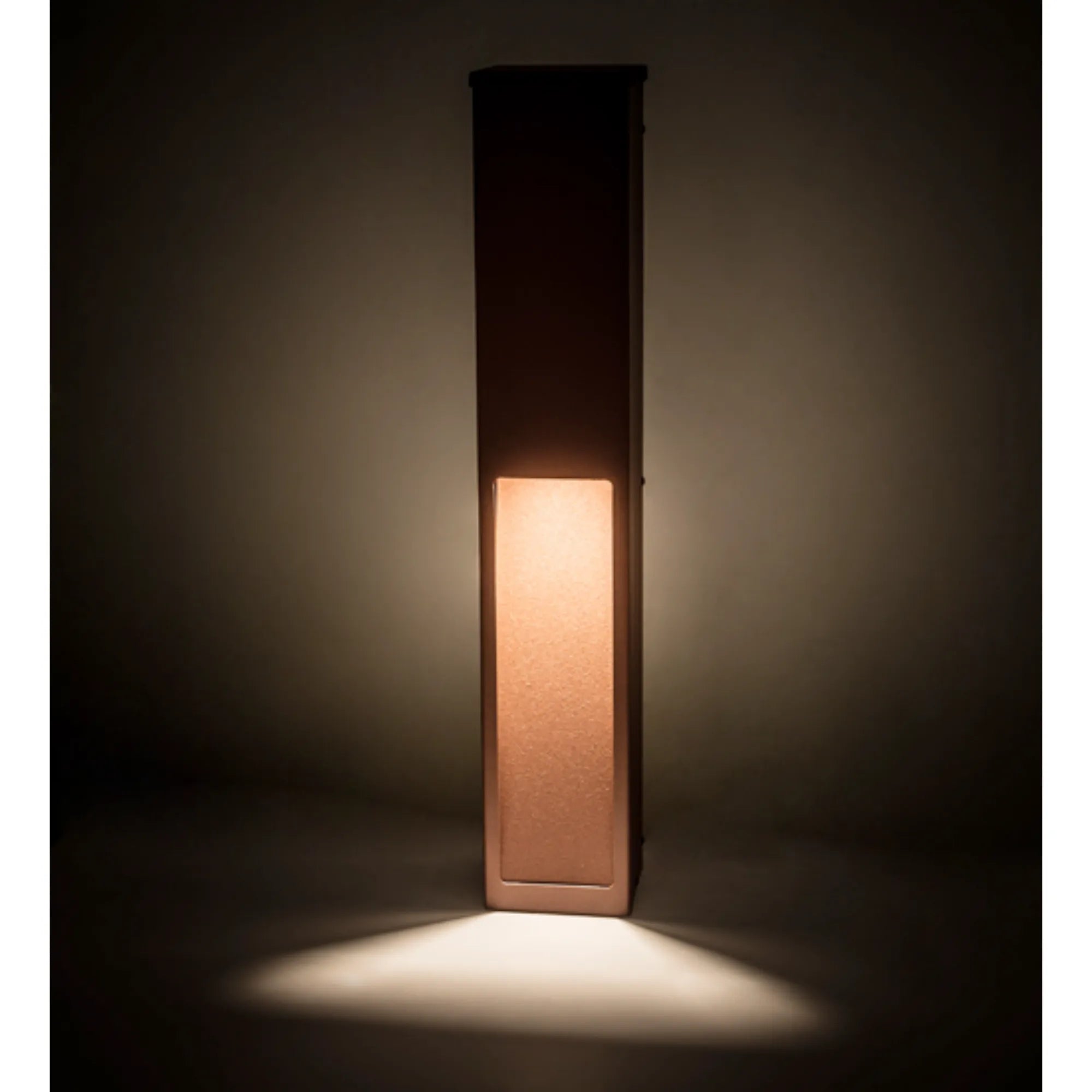 28" High Concourse Bollard – Rust/Phosphate & Prime – Wet-Rated – Meyda Lighting
