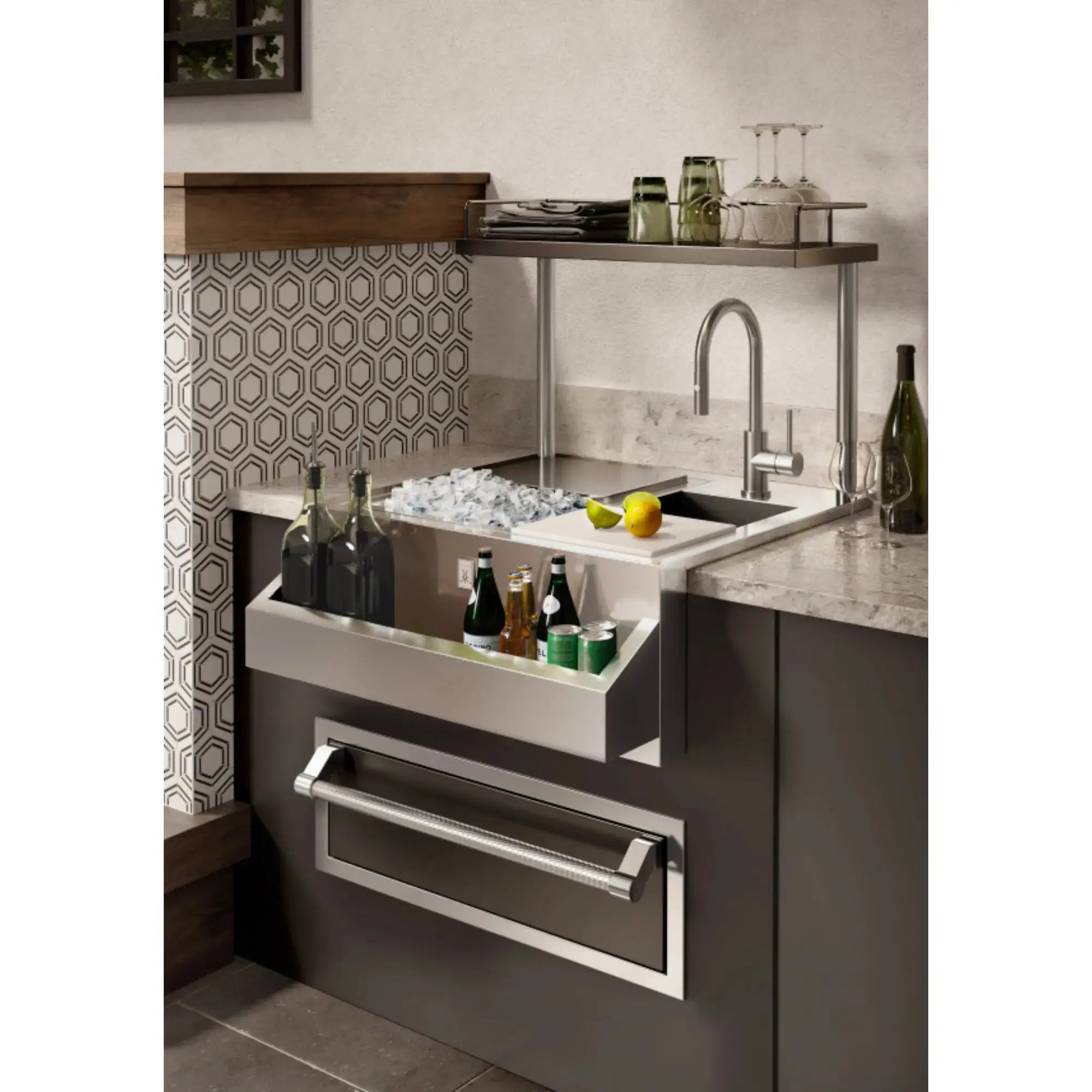Hestan 30-Inch Outdoor Refreshment Center Hestan