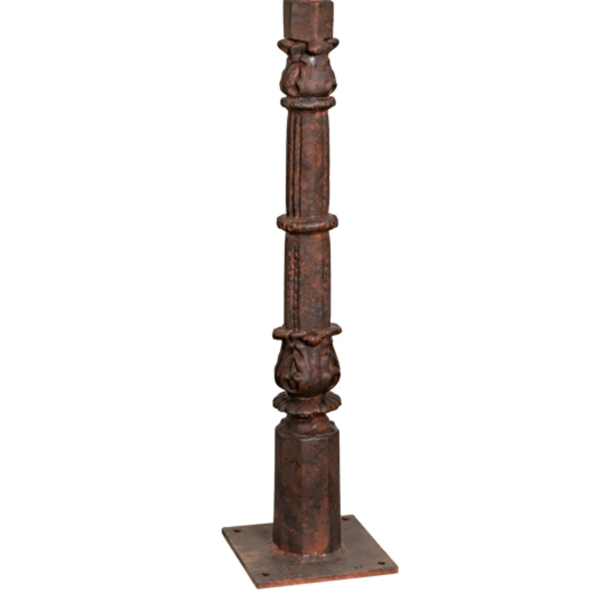 84" High Bola Tavern Street Lamp – Rusty Nail – Contrail Mist Idalight – Wet-Rated – Meyda Lighting