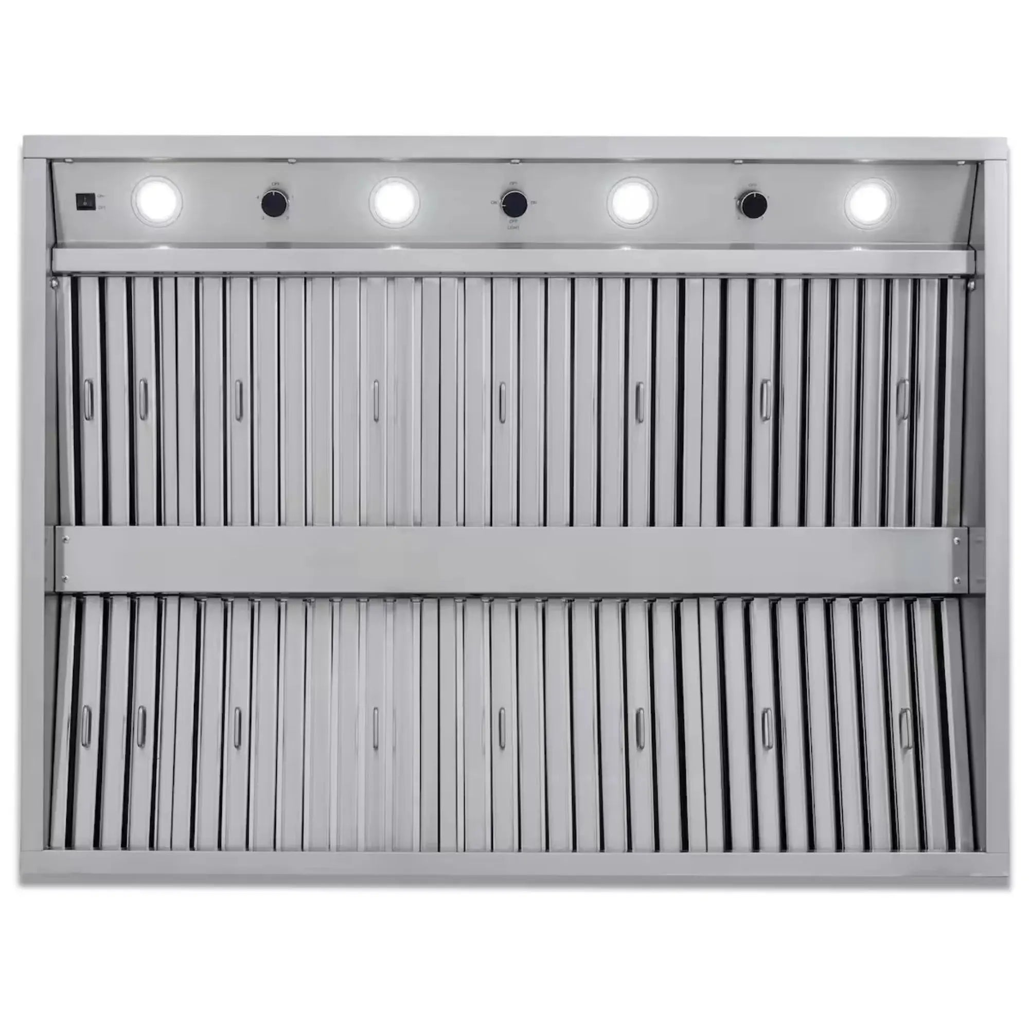 Blaze 48-Inch Stainless Steel Outdoor Vent Hood – 2000 CFM – BLZ-48-VHOOD Blaze