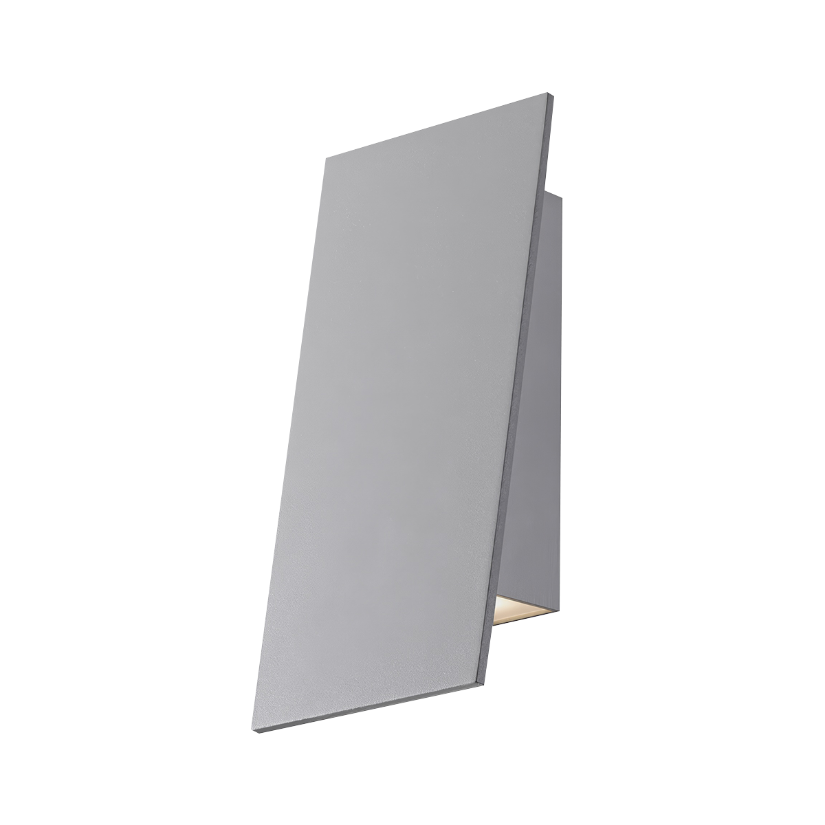 Angled Plane Wall Sconce - Textured Gray - 7.75" H 4" W - Sonneman