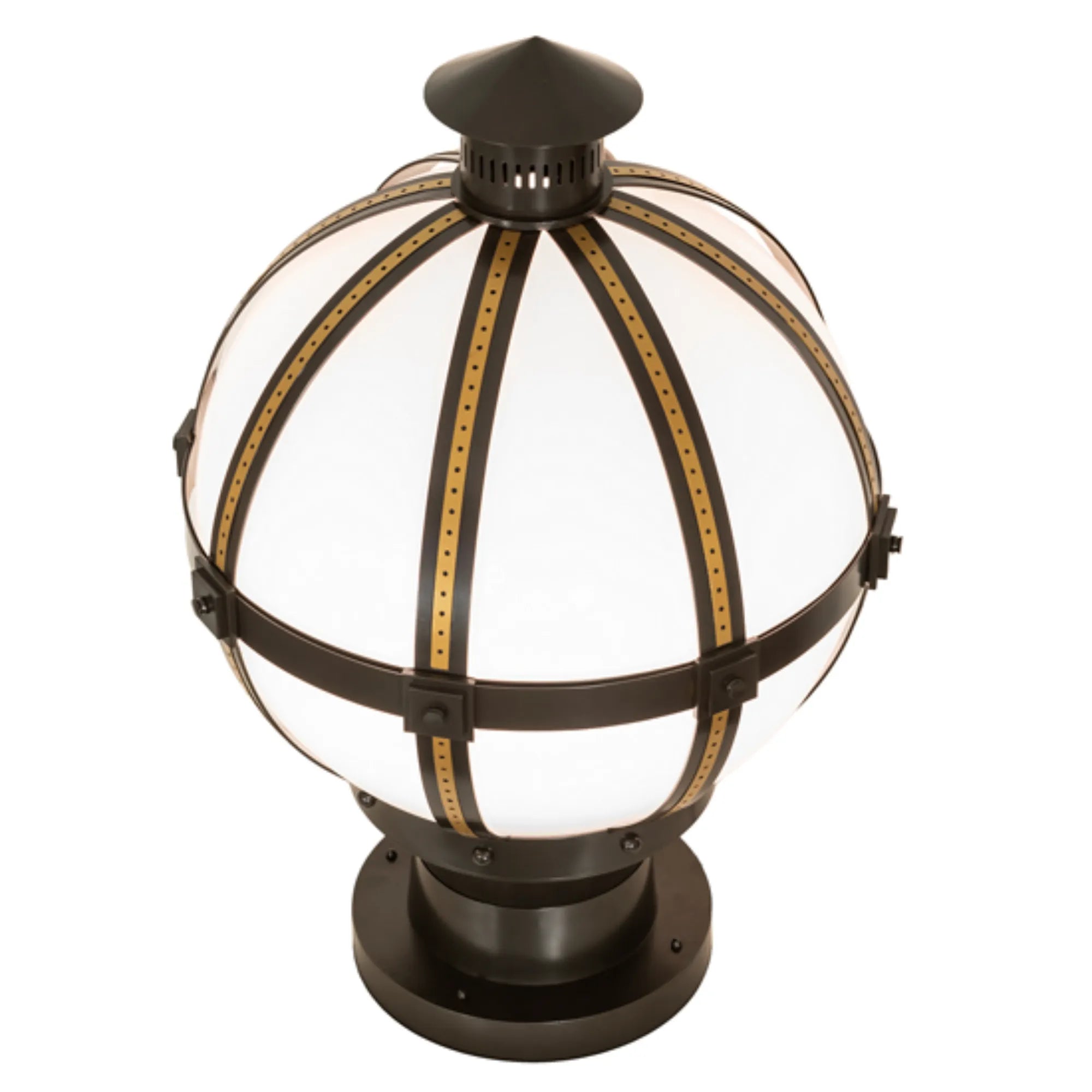 23" Wide Orbital Pier Mount – Oil Rubbed Bronze & Goldtastic – Damp-Rated – Meyda Lighting