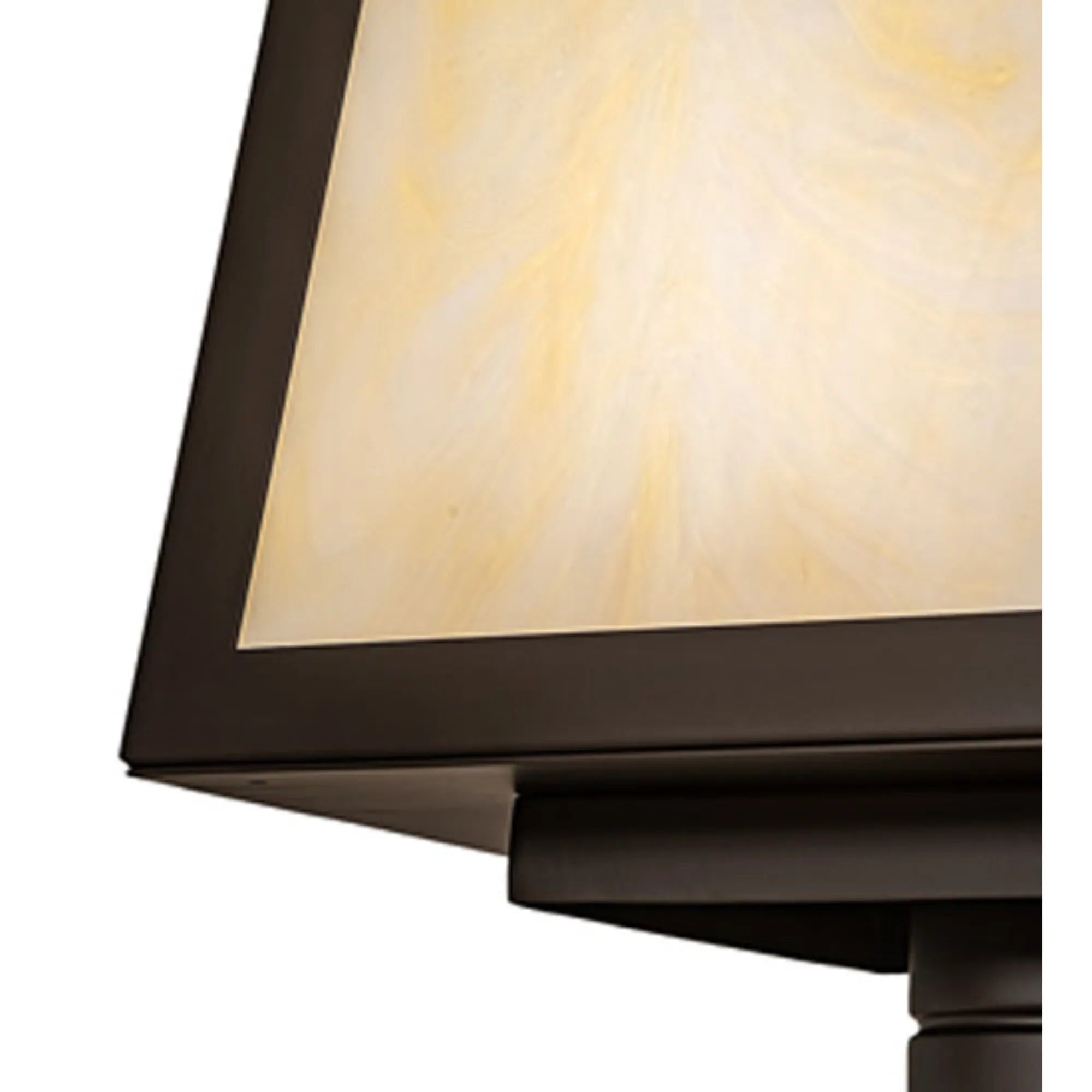 20" Square Stillwater Cross Mission Post Mount – Oil Rubbed Bronze – Wet-Rated – Meyda Lighting