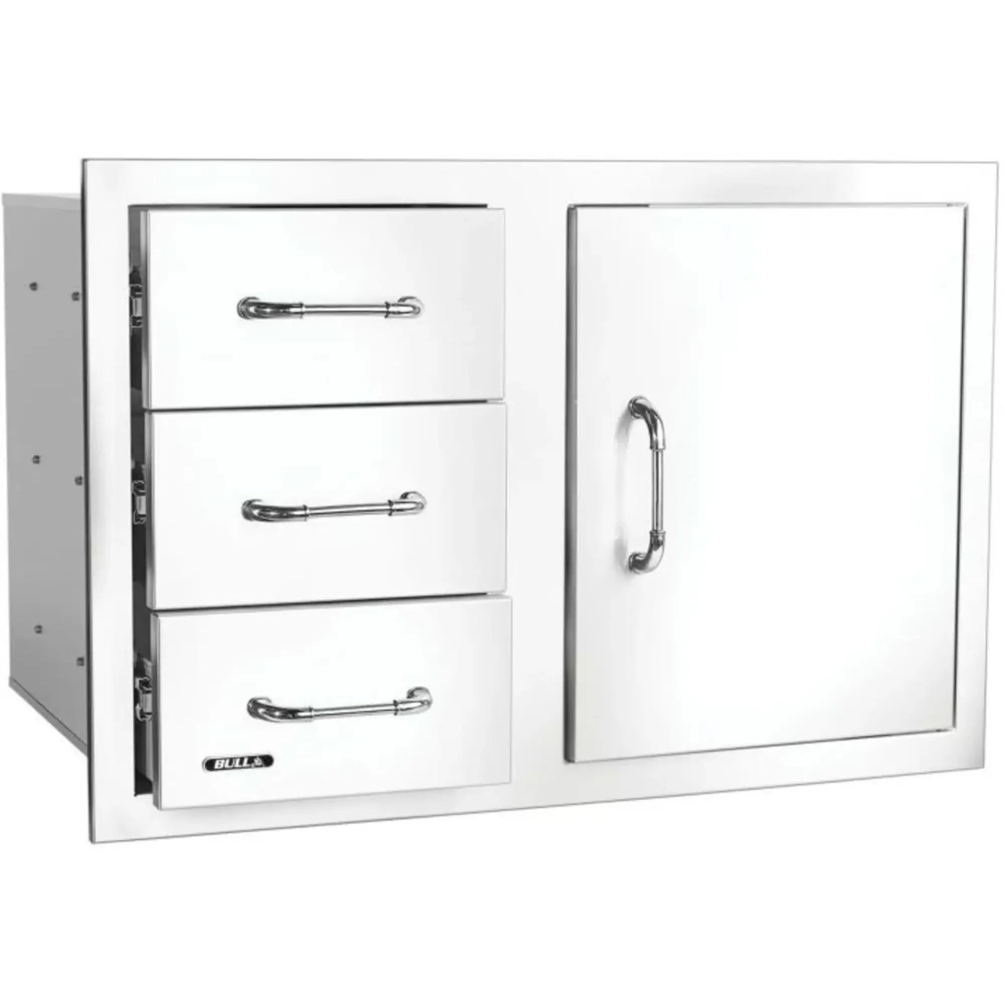 Bull 30-Inch Door and 3-Drawer Combo – ½" Reveal Bull