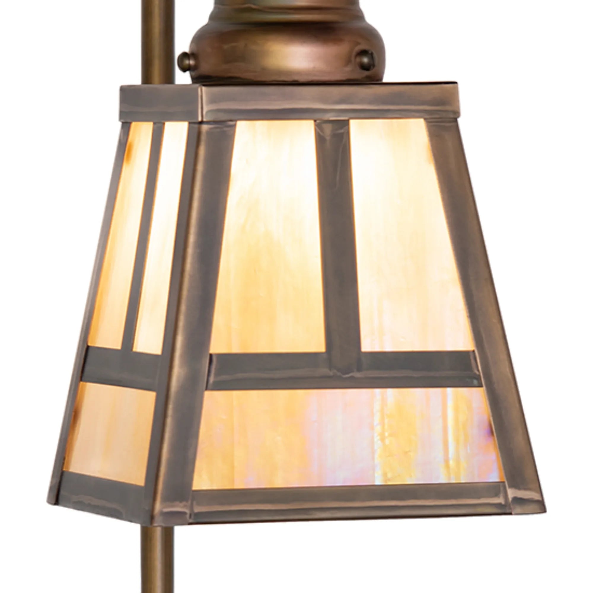 5.5" Square "T" Mission Shepherds Hook Landscape Fixture – Meyda Lighting