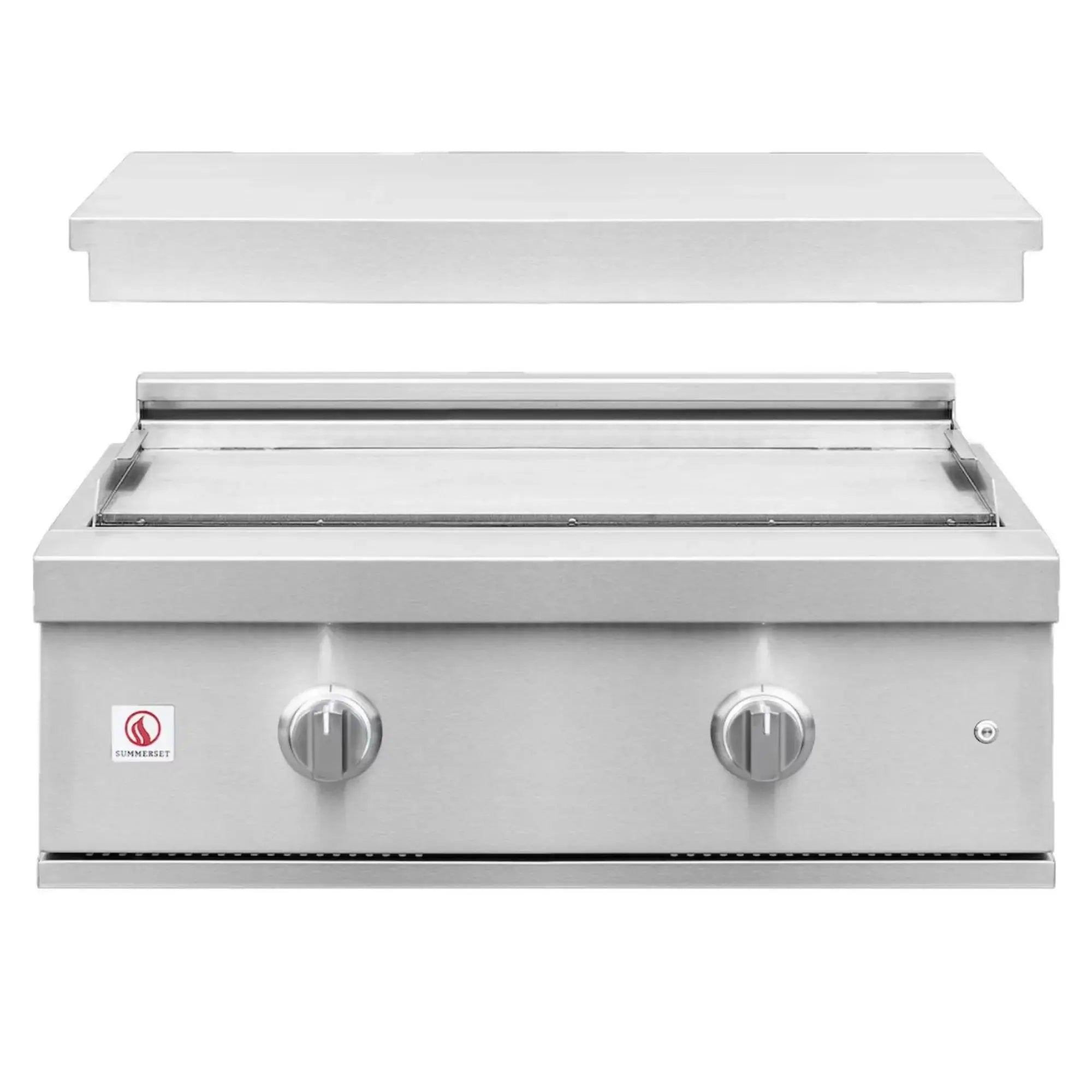 Summerset Griddle Pro 30" 2-Burner Built-In Gas Griddle — 36,000 BTU Flat-Top | GRIDPRO Summerset