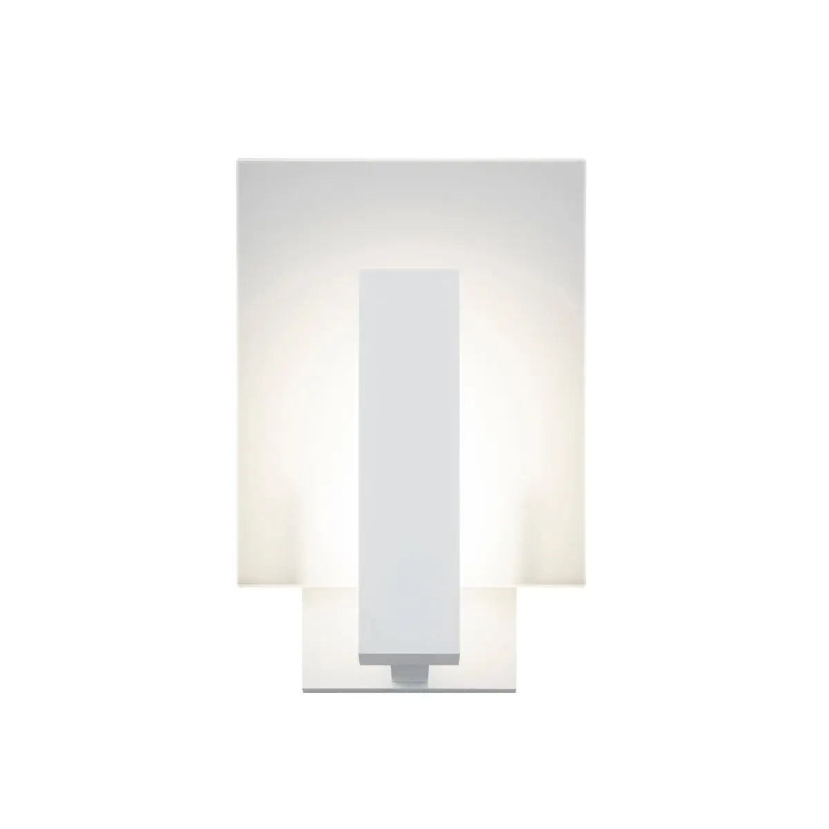 Midtown Wall Sconce - Texture White - 10.75" H 7" W - Sonneman
