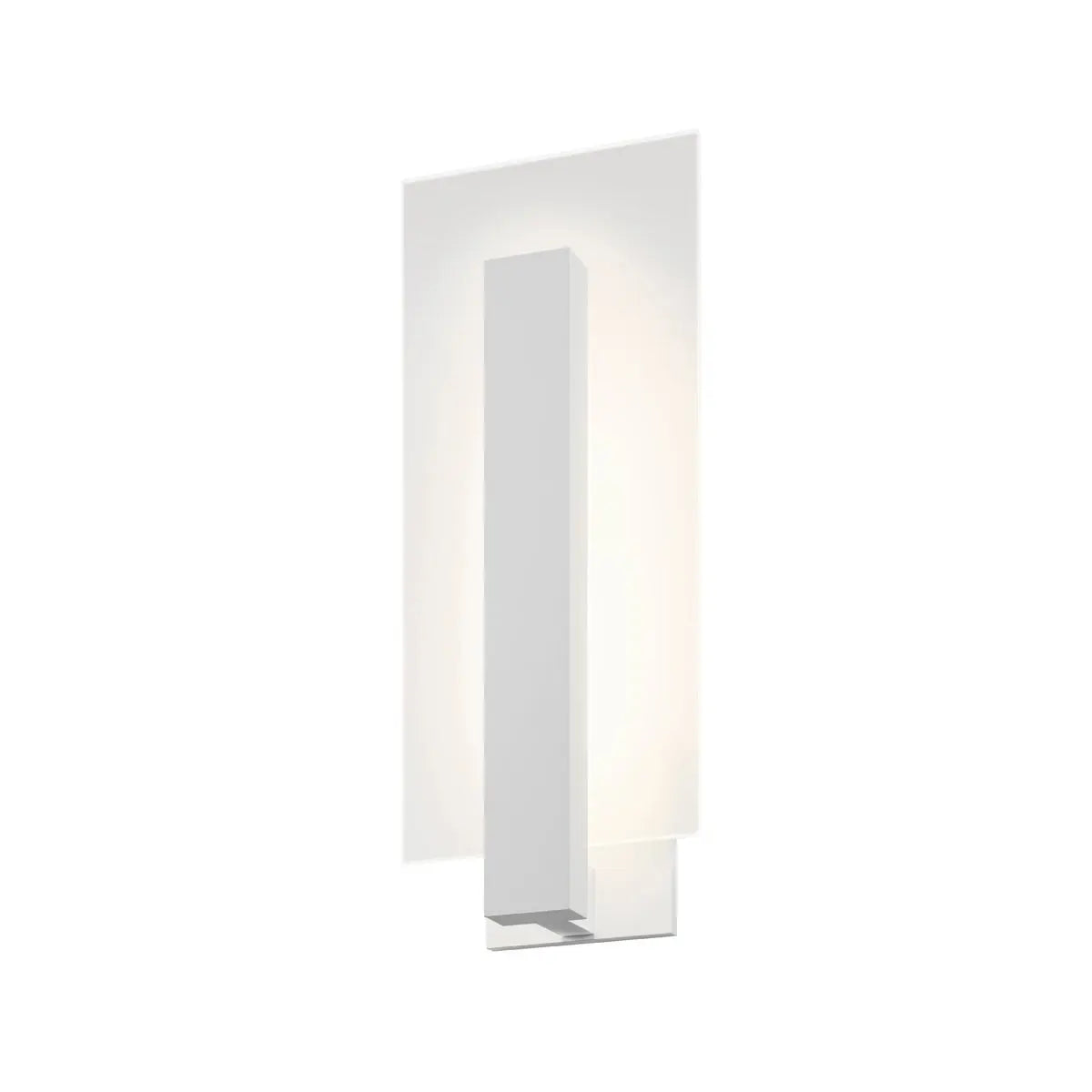 Midtown Wall Sconce - Texture White - 18" H 7" W - Sonneman
