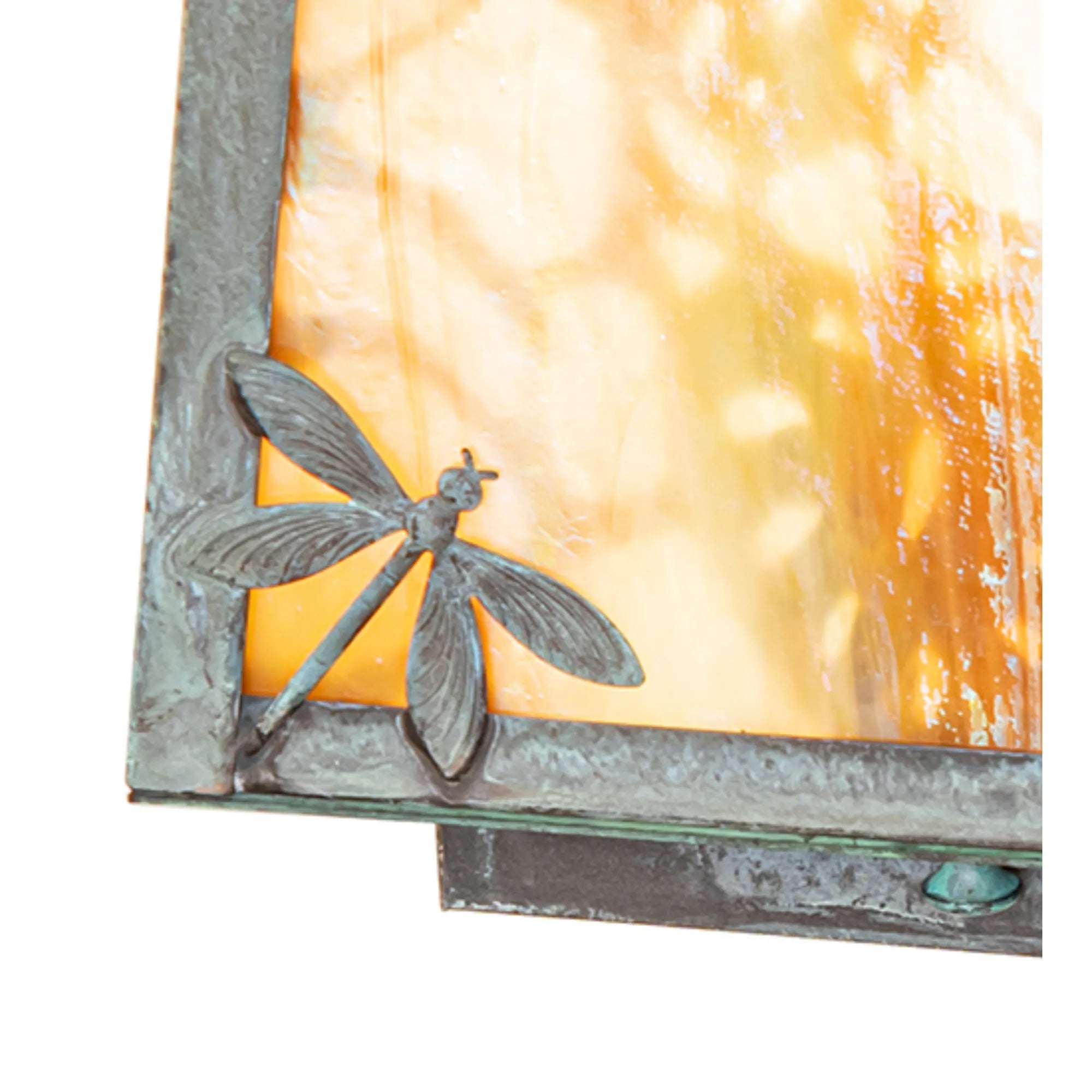 12" Square Stillwater Lotus Leaf and Dragonfly Deck Light – Meyda Lighting