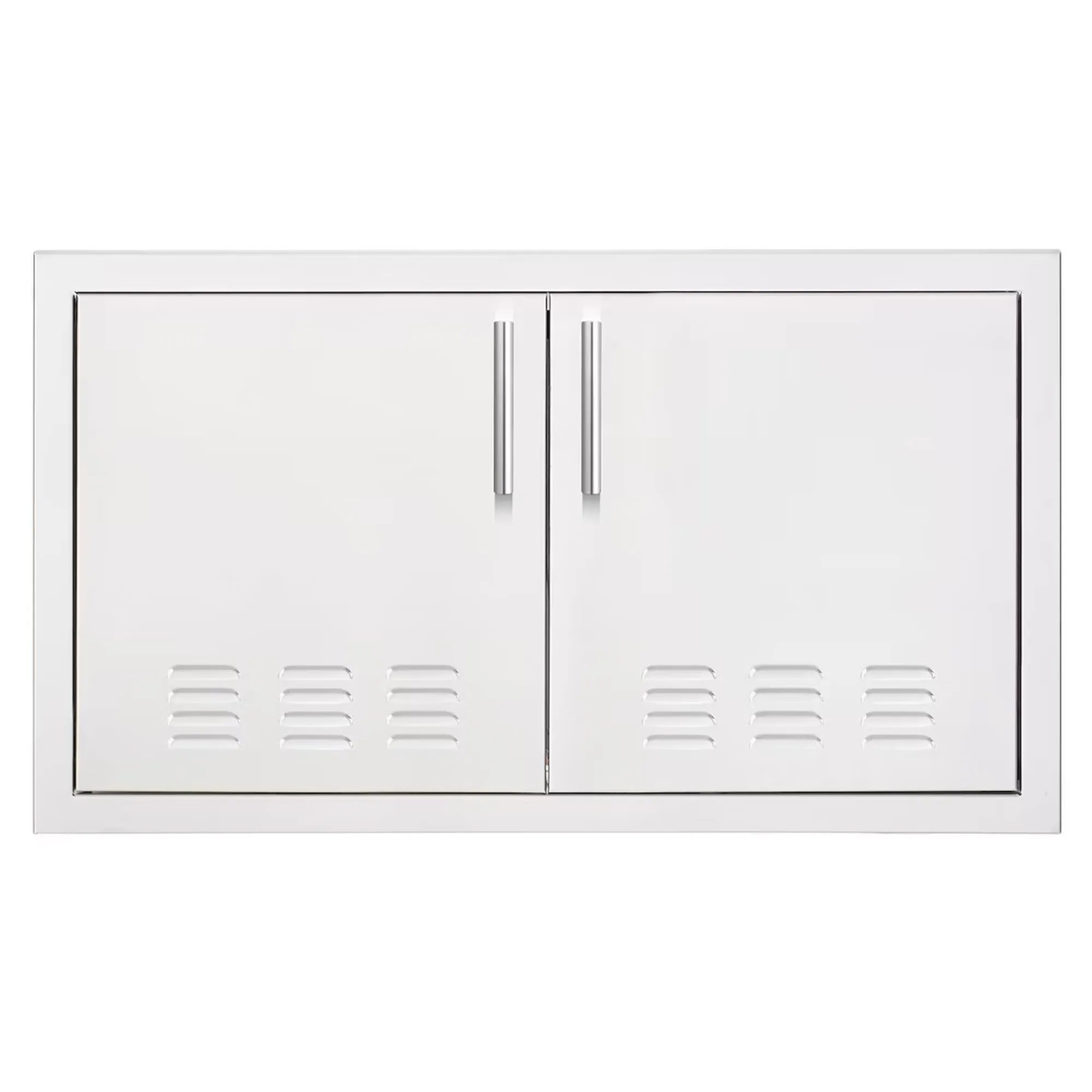 Summerset 33" Vented Double Access Door — 304 SS, Hidden Hinge, Magnetic Latch | DD-33V Summerset