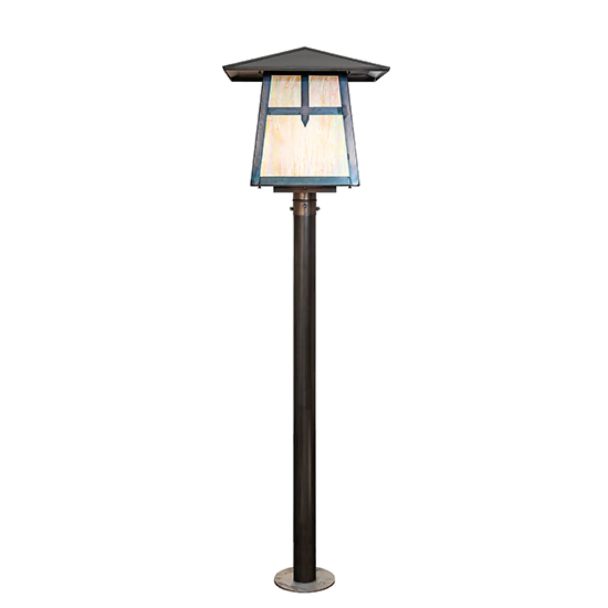 20" Square Stillwater Cross Mission Post Mount – Meyda Lighting