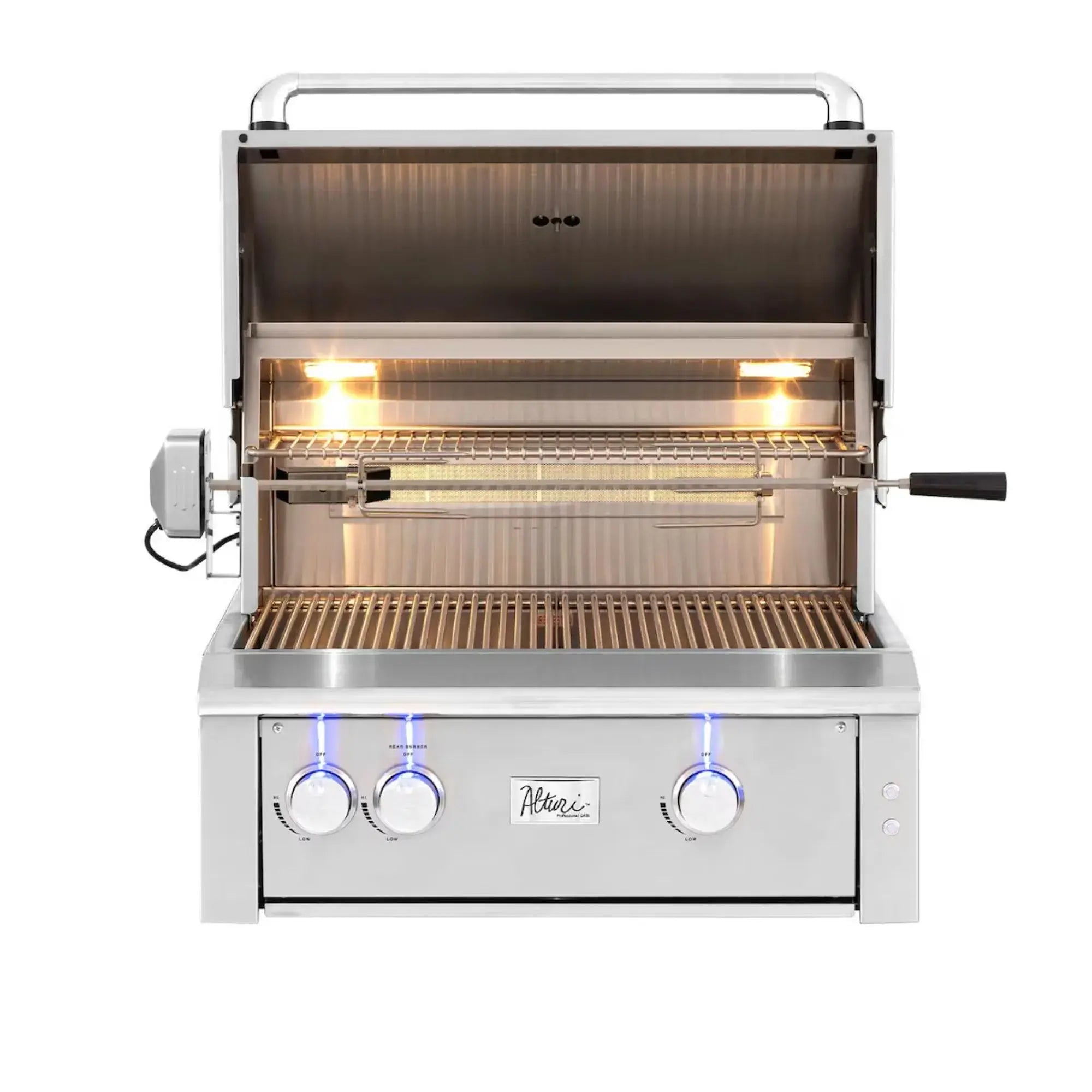 American Made Grills Alturi 30" 2-Burner Built-In Gas Grill — 52,000 BTU w/ Ceramic Briquettes — ALT-30T American Made Grills
