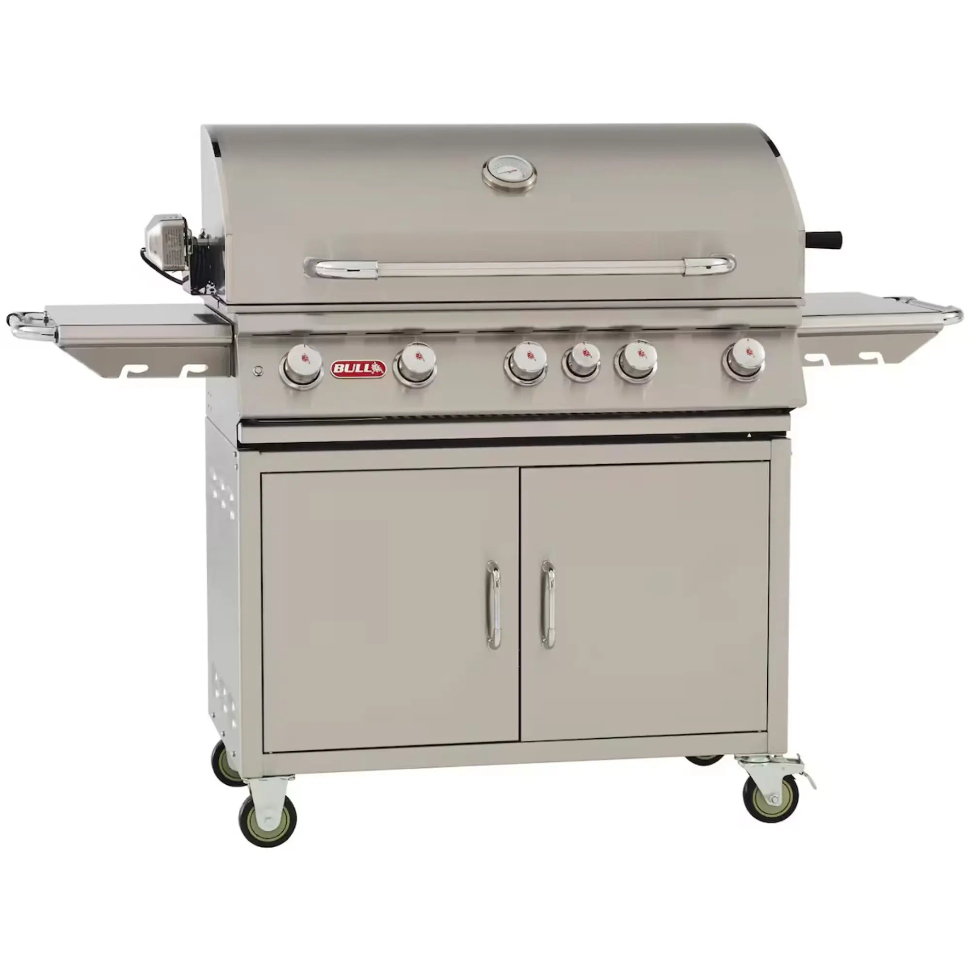 Bull Brahma 38-Inch 5-Burner Freestanding Gas Grill with Cart Bull