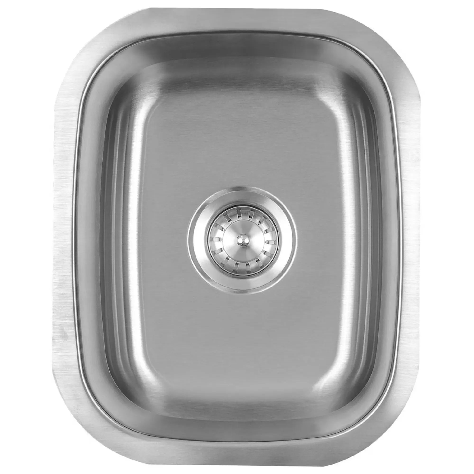 Summerset 19" × 15" Undermount Outdoor Sink — 304 SS with Hot & Cold Faucet | SNK-19U Summerset