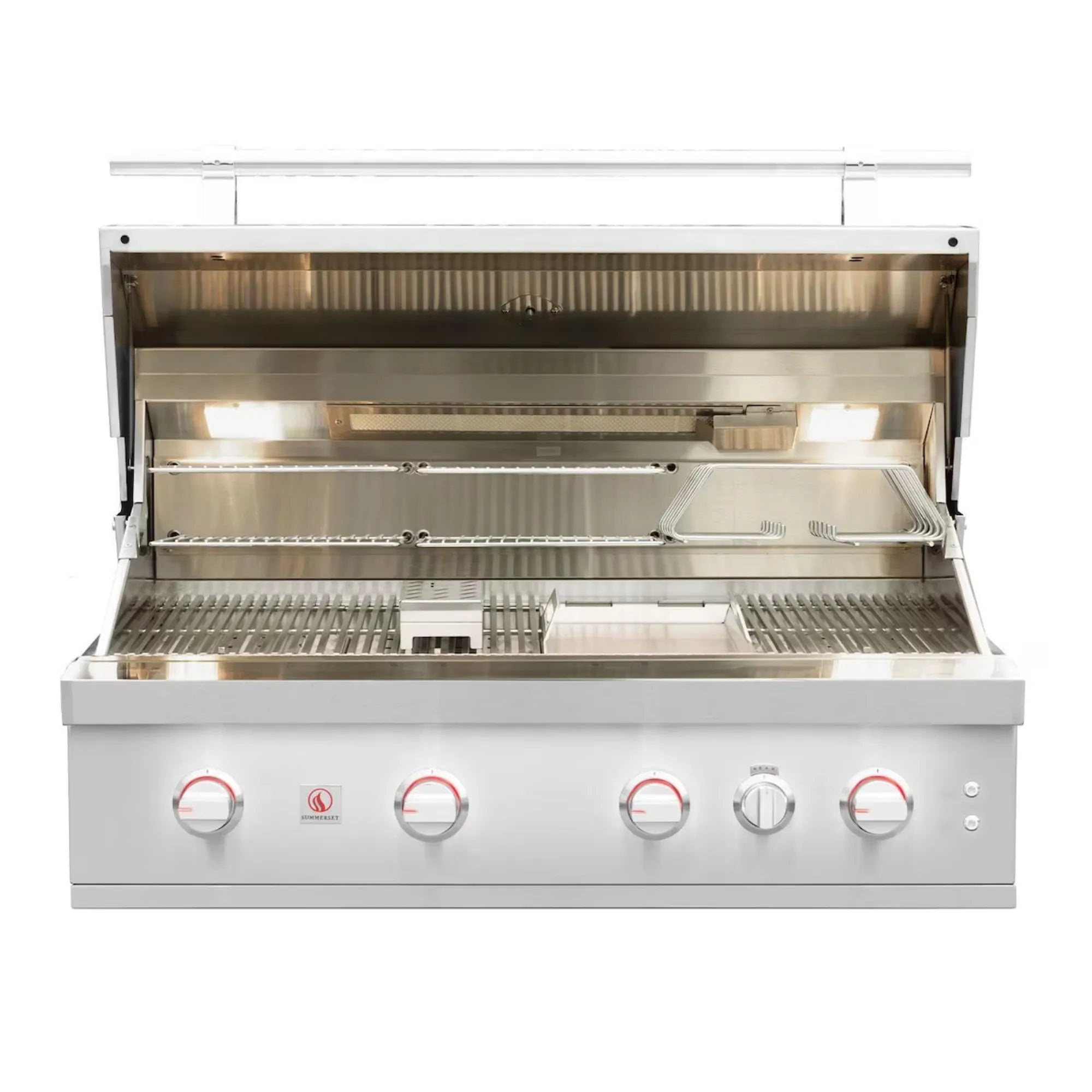Summerset 42" Quest 4-Burner Built-In Gas Grill — 72,000 BTU w/ Rear IR Burner | QST42 Summerset