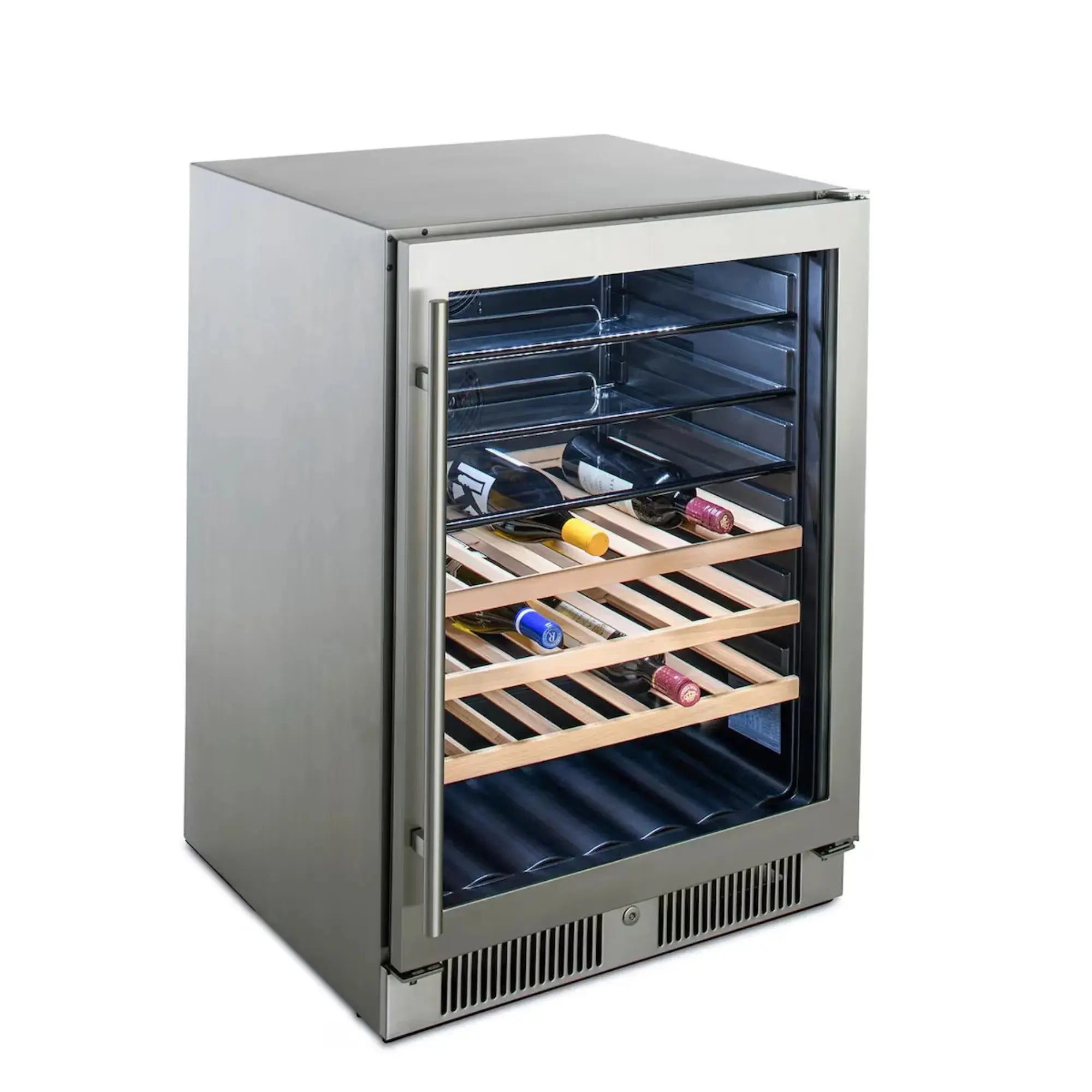 Blaze 24-Inch 5.5 Cu. Ft. Outdoor Glass Door Beverage Cooler – BLZ-GDBEV-5.5 Blaze