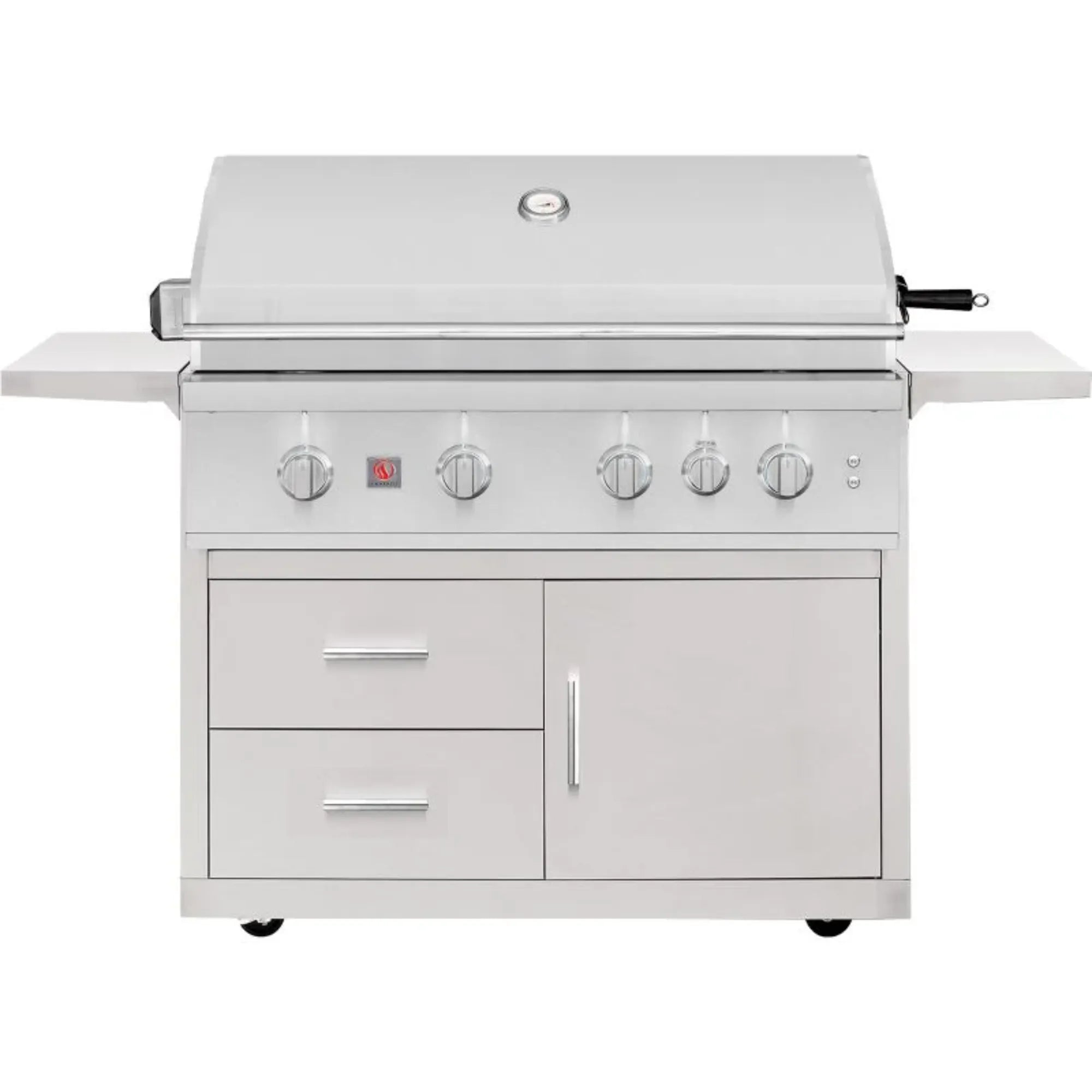 Summerset TRL Pro 40" 4-Burner Freestanding Gas Grill w/ Cart — 95,000 BTU | TRLPRO40 Summerset