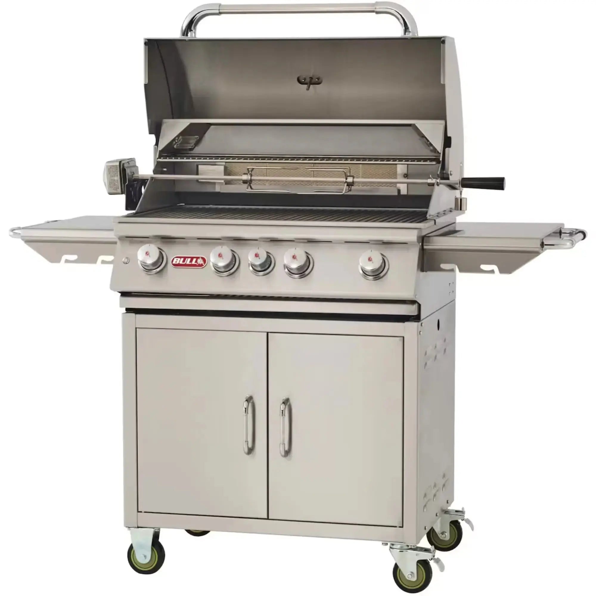 Bull Angus 30-Inch 4-Burner Freestanding Gas Grill with Cart Bull