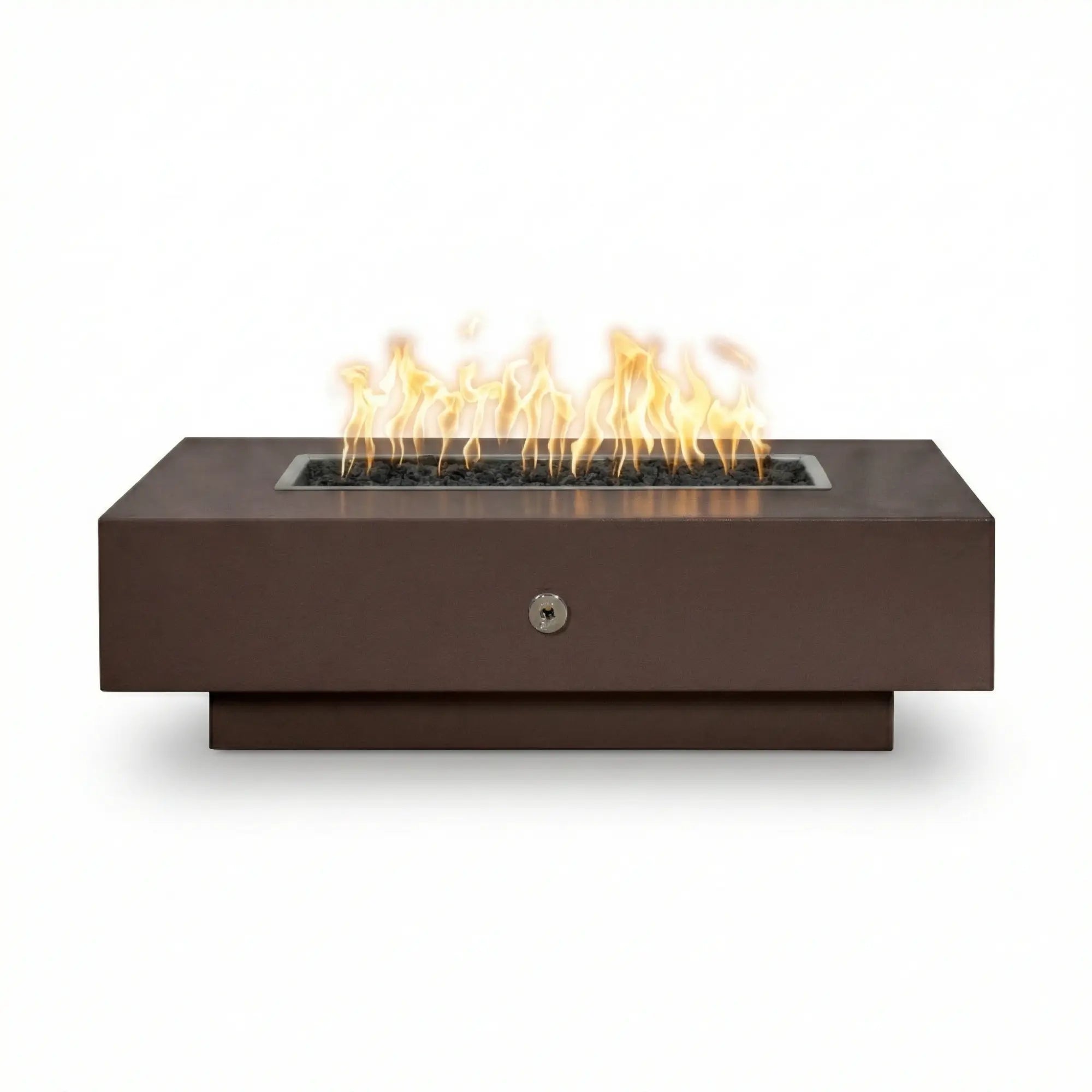 Coronado 48" Rectangular Steel Gas Fire Pit – The Outdoor Plus