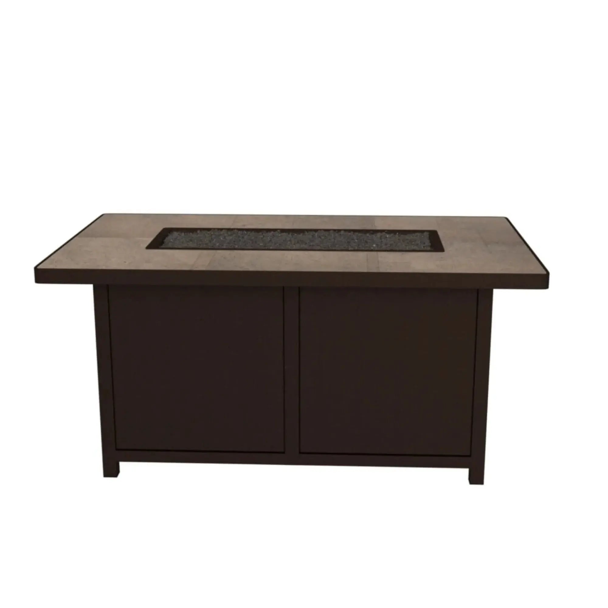 O.W. Lee Elba 30"×50" Chat Height Gas Fire Pit Table — QS-5122-3050C O.W. Lee