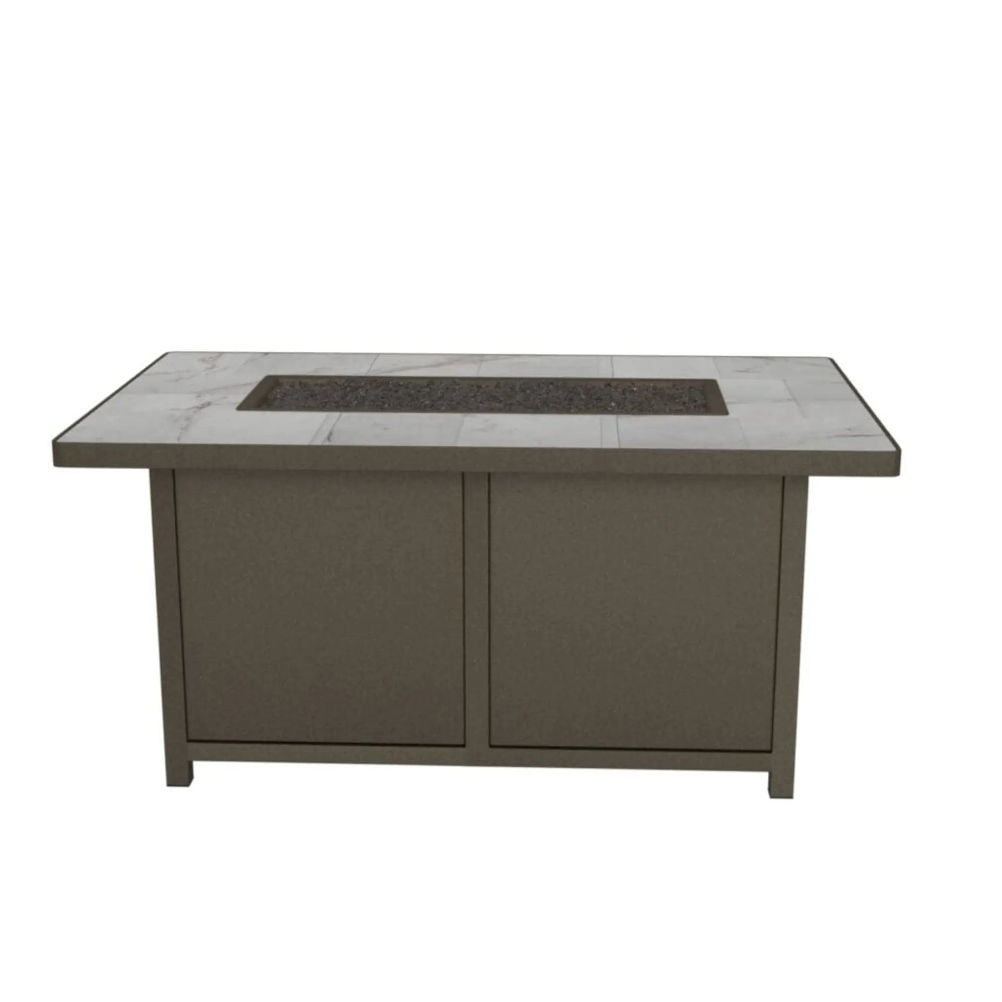 O.W. Lee Elba 30"×50" Chat Height Gas Fire Pit Table — QS-5122-3050C O.W. Lee