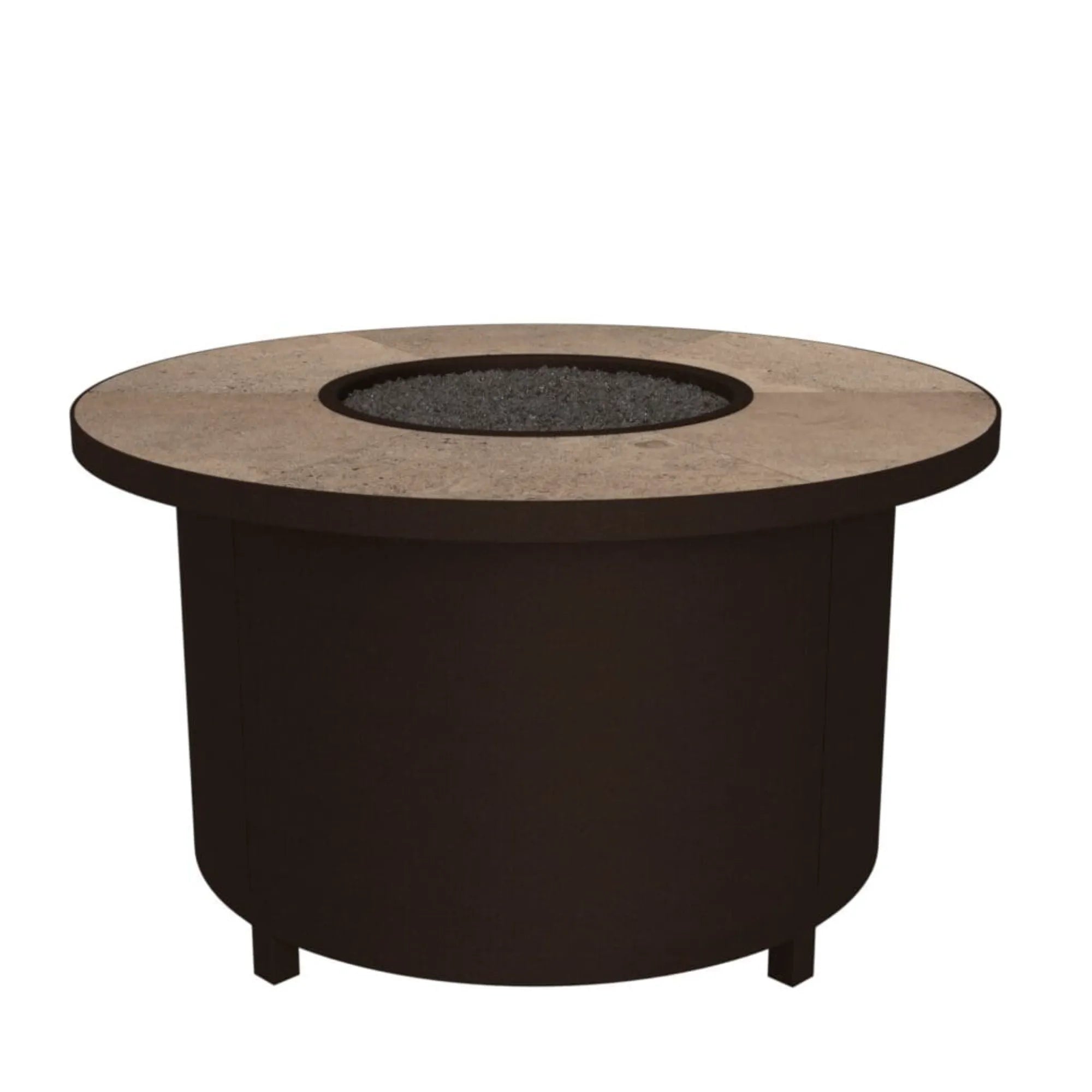 O.W. Lee Elba 42" Round Chat Height Gas Fire Pit Table — QS-5122-42RDC O.W. Lee