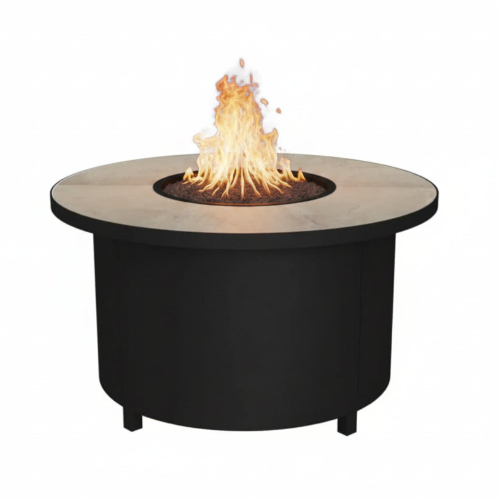 O.W. Lee Elba 42" Round Chat Height Gas Fire Pit Table — QS-5122-42RDC O.W. Lee