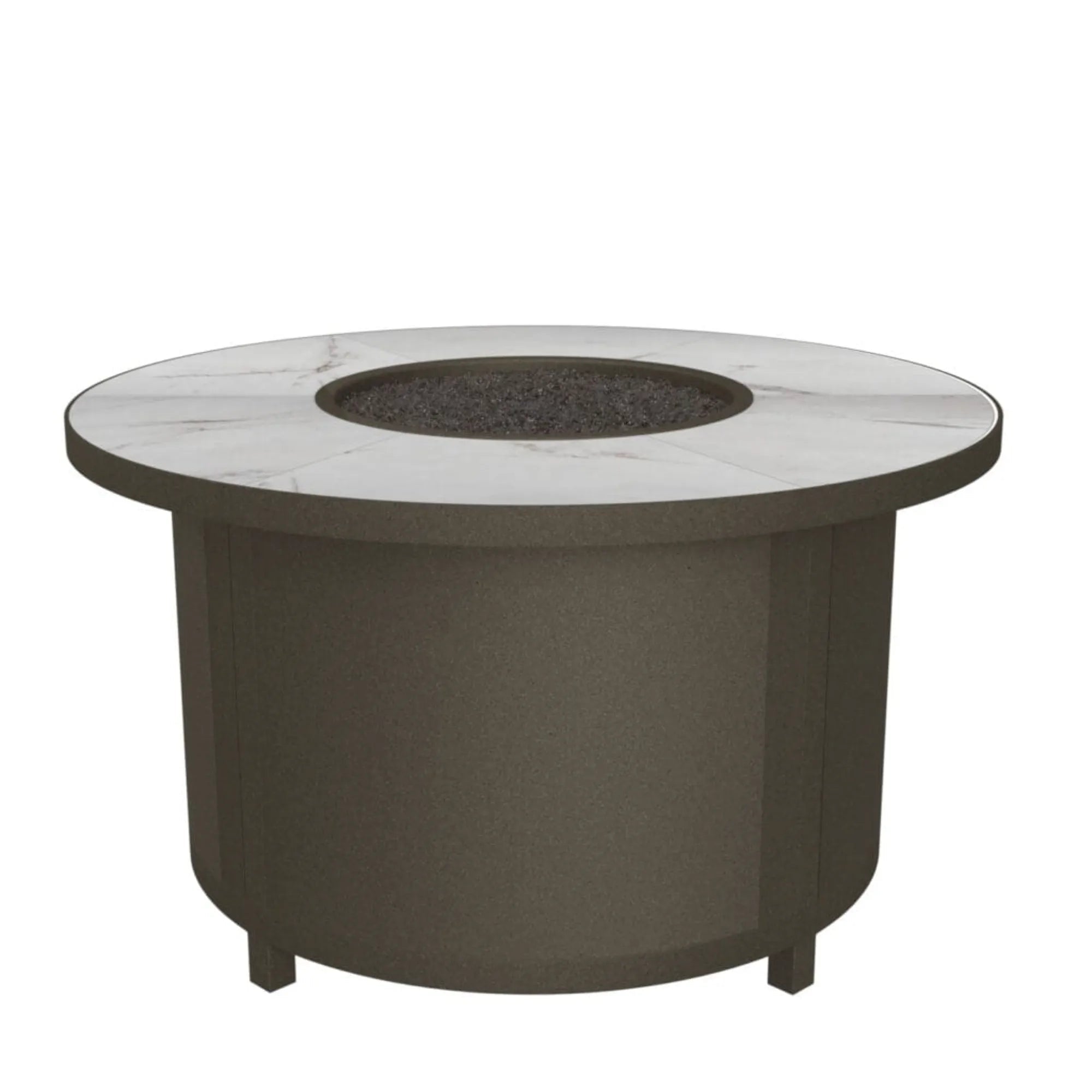 O.W. Lee Elba 42" Round Chat Height Gas Fire Pit Table — QS-5122-42RDC O.W. Lee