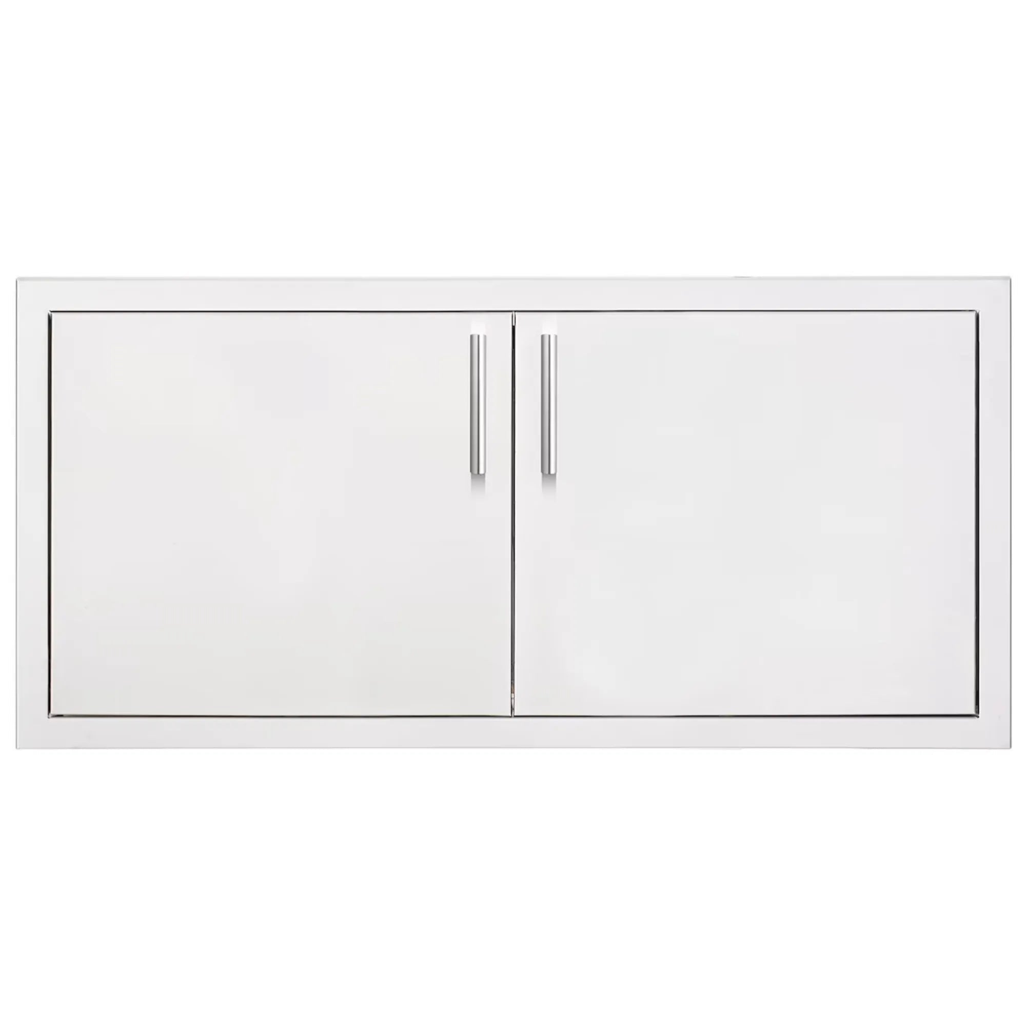 Summerset 36" 2-Drawer Dry Storage Pantry & Enclosed Cabinet Combo — Weather-Sealed | DP-36DC Summerset