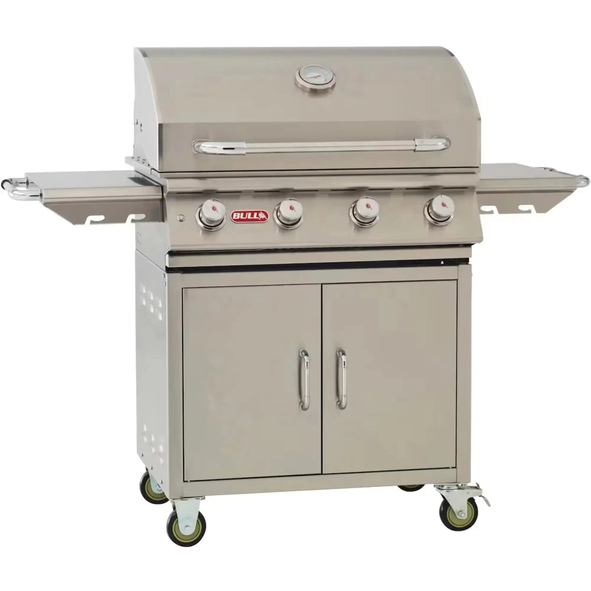 Bull Lonestar Select 30-Inch 4-Burner Freestanding Gas Grill with Cart Bull
