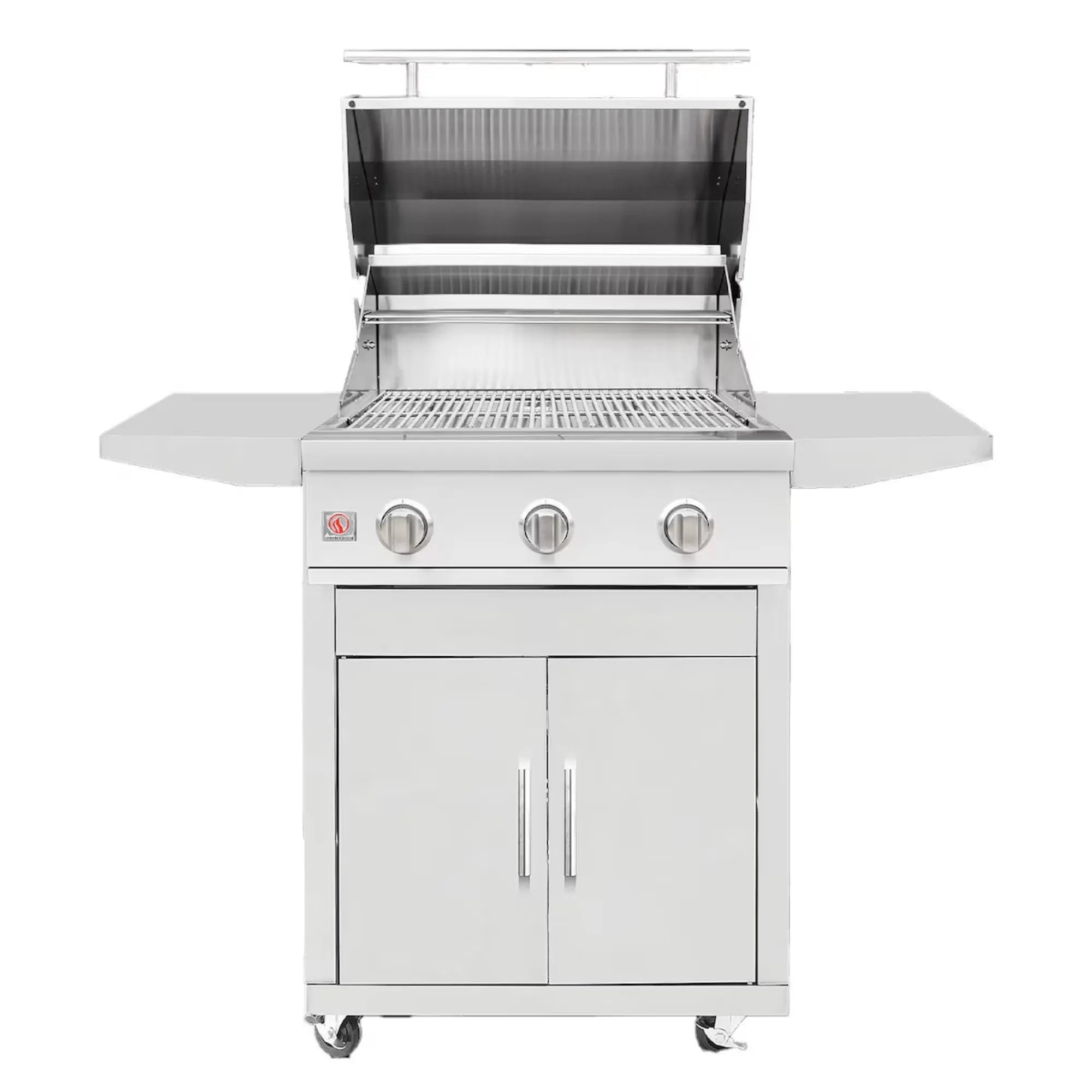 Summerset Sizzler 25" 3-Burner Freestanding Gas Grill w/ Cart — 36,000 BTU | SZR25 Summerset