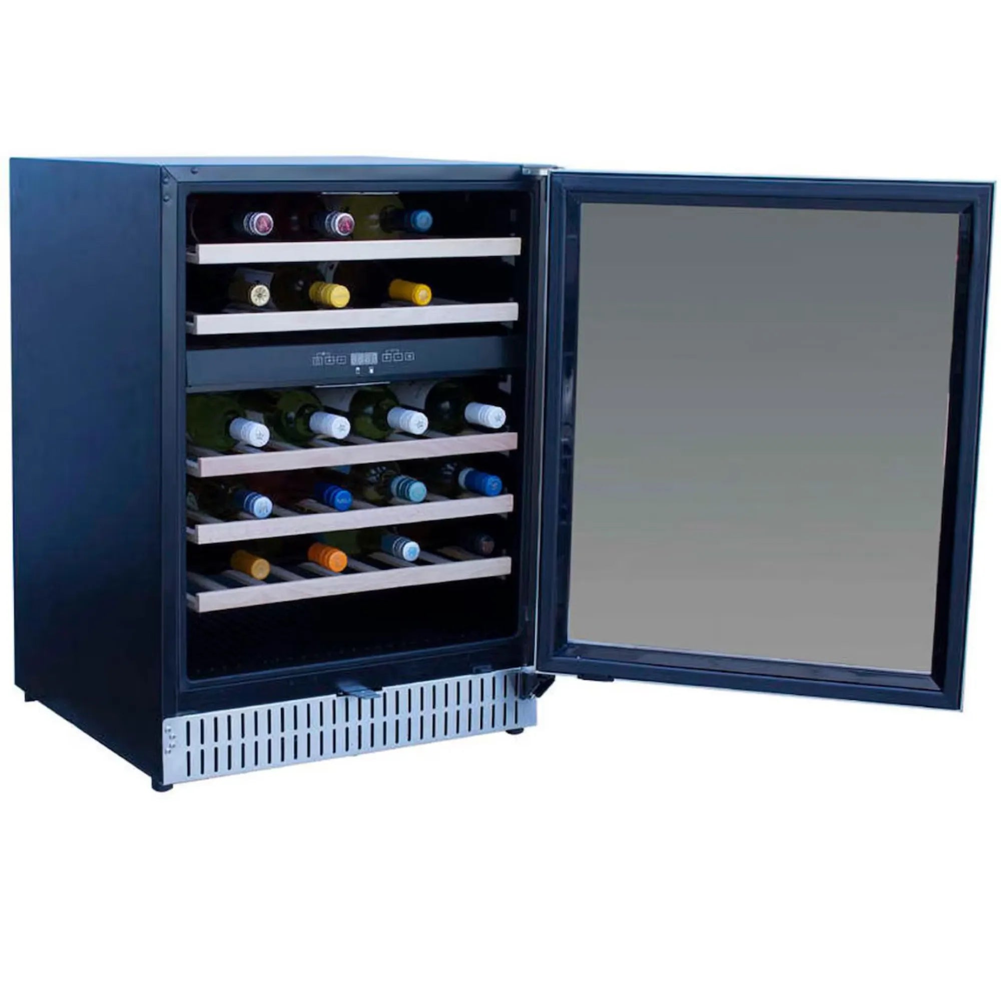 Summerset 24" Outdoor Rated Dual-Zone Wine Cooler — 5.3 Cu. Ft., 46-Bottle capacity | RFR-24WD Summerset