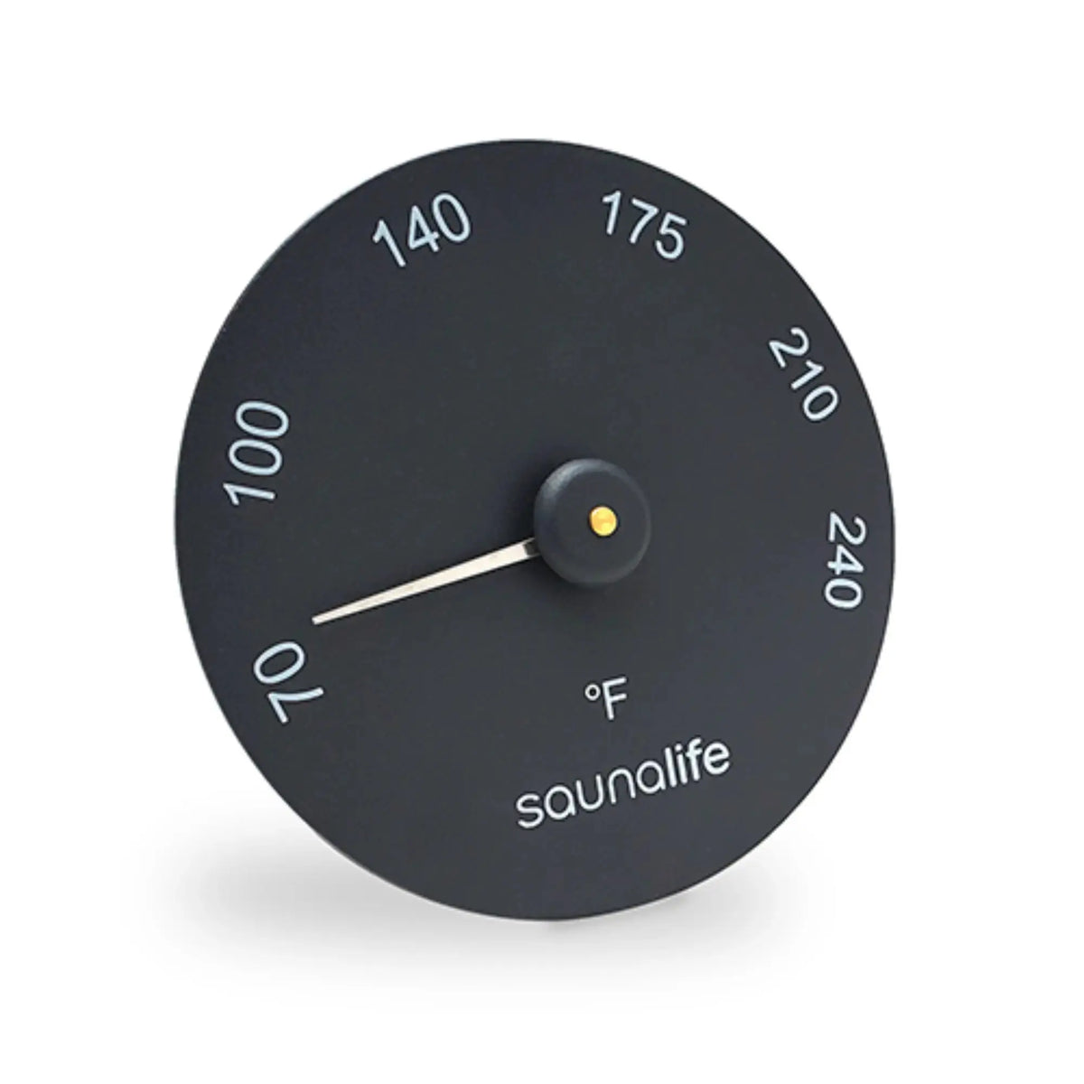 SaunaLife Essentials Set 2 Aluminum Sauna Bucket and Ladle Set with Sand Timer and Thermometer SaunaLife