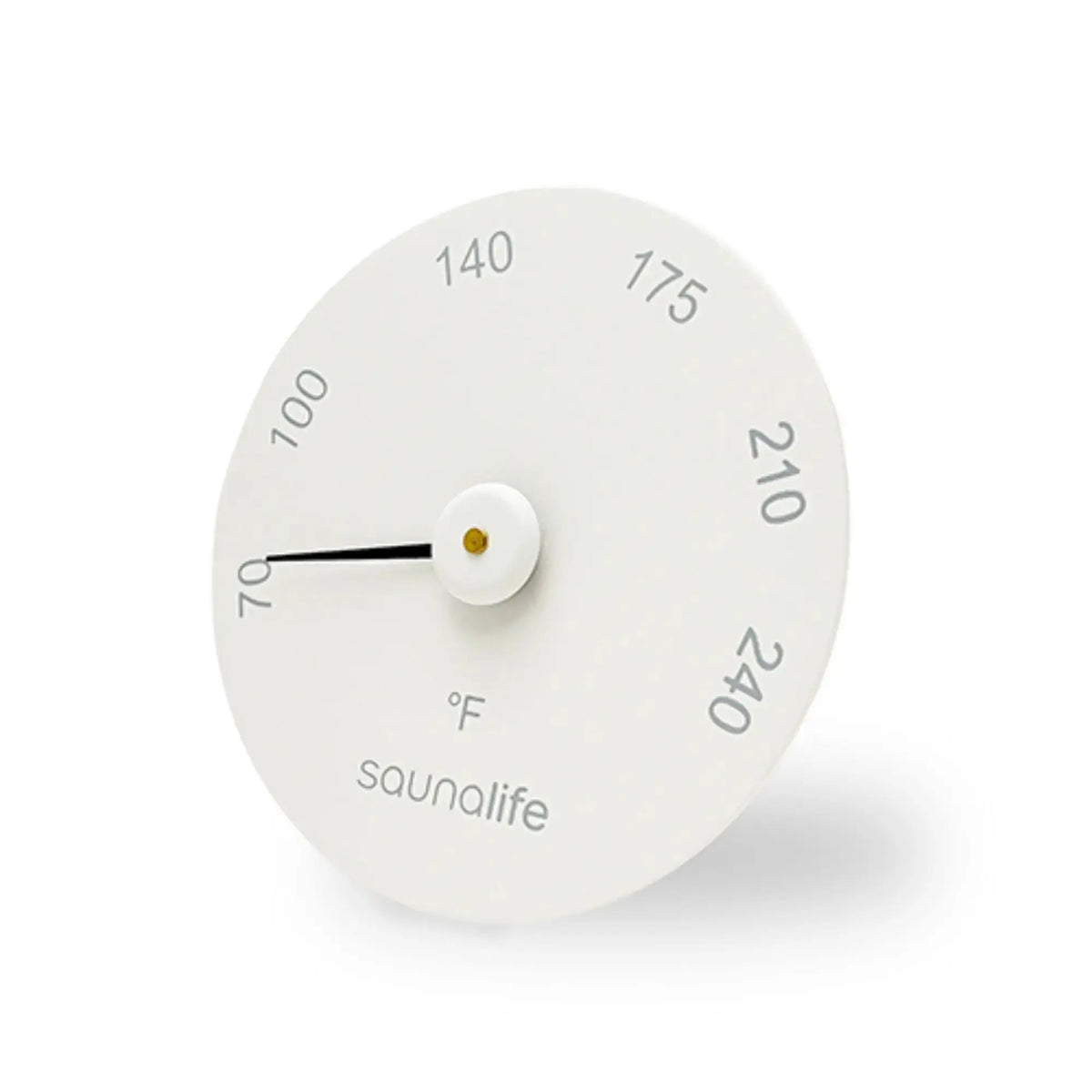 SaunaLife Essentials Set 1 Wood Sauna Bucket and Ladle Set with Sand Timer and White Thermometer SaunaLife